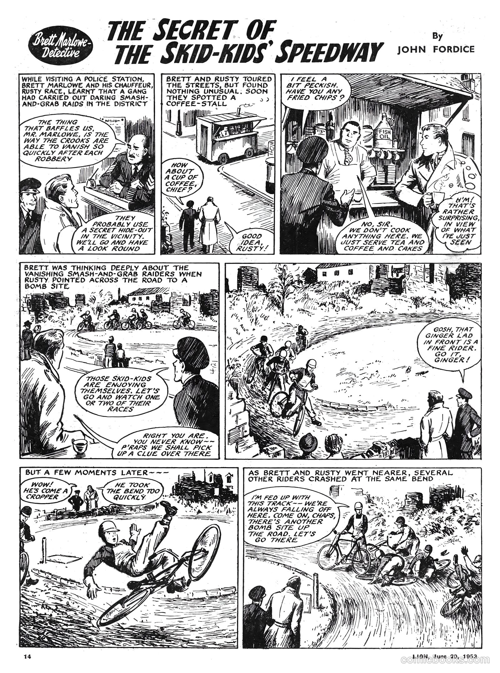 Lion #70 (1953) — page 14 of 20