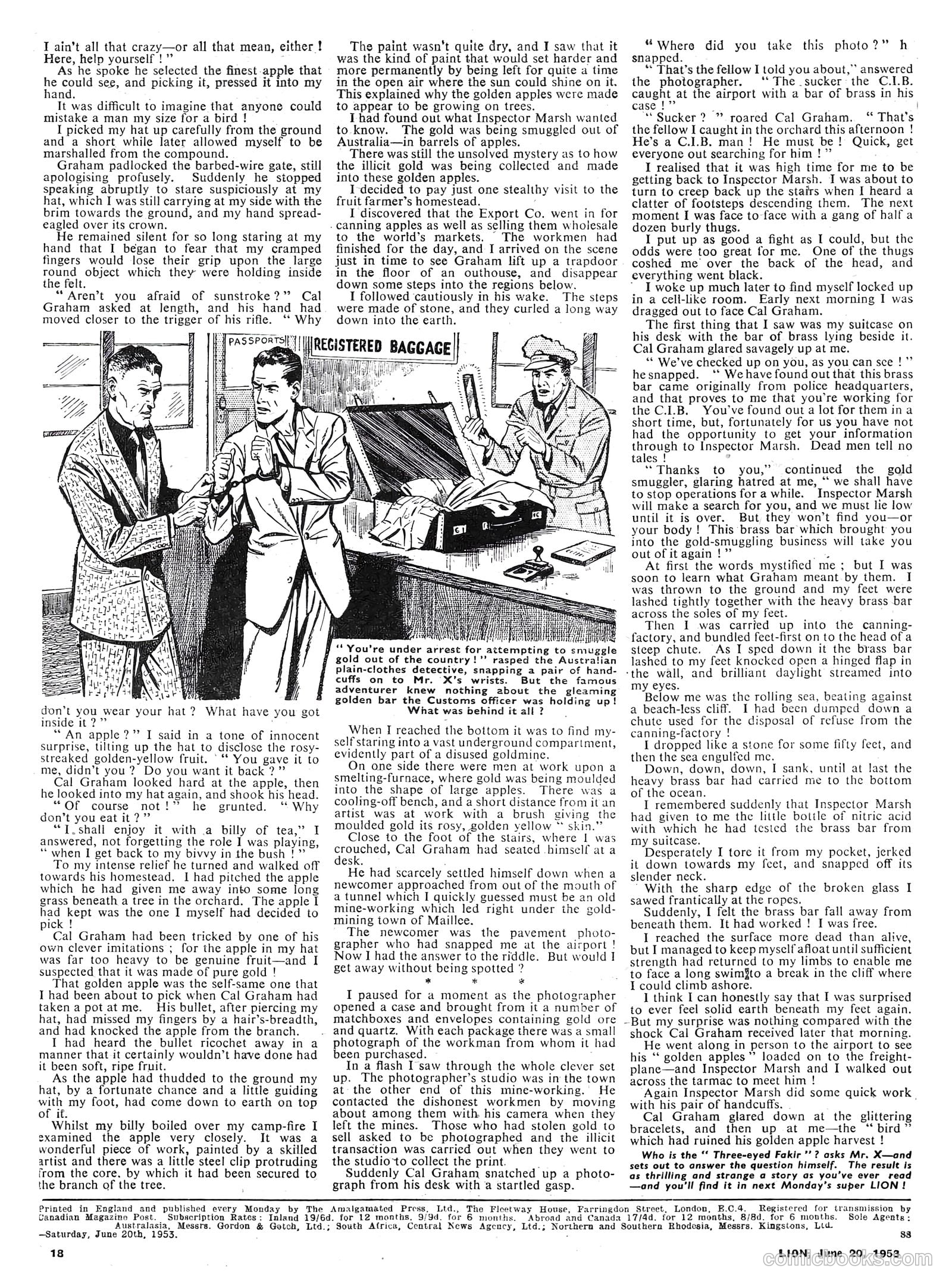Lion #70 (1953) — page 18 of 20