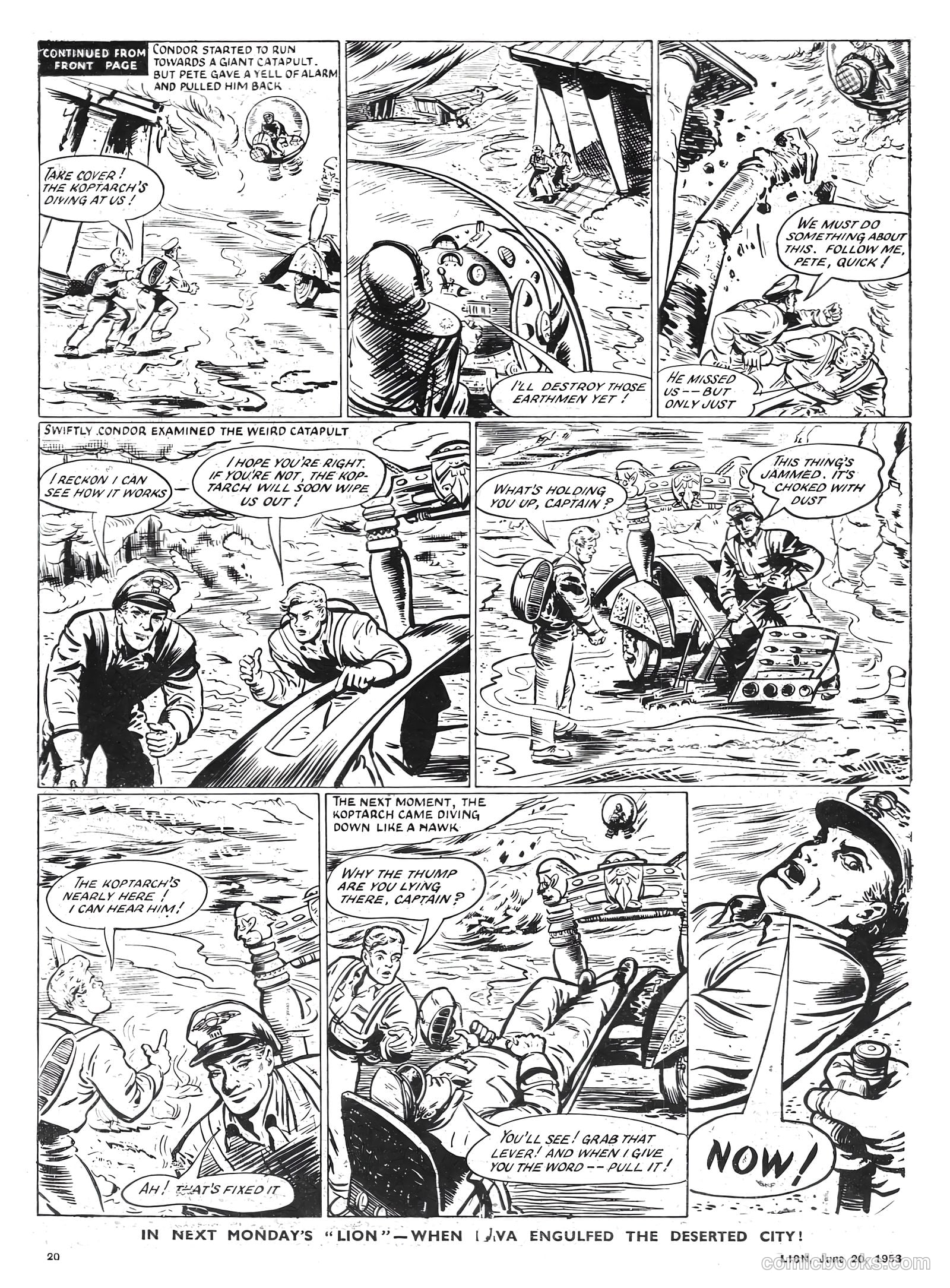 Lion #70 (1953) — page 20 of 20