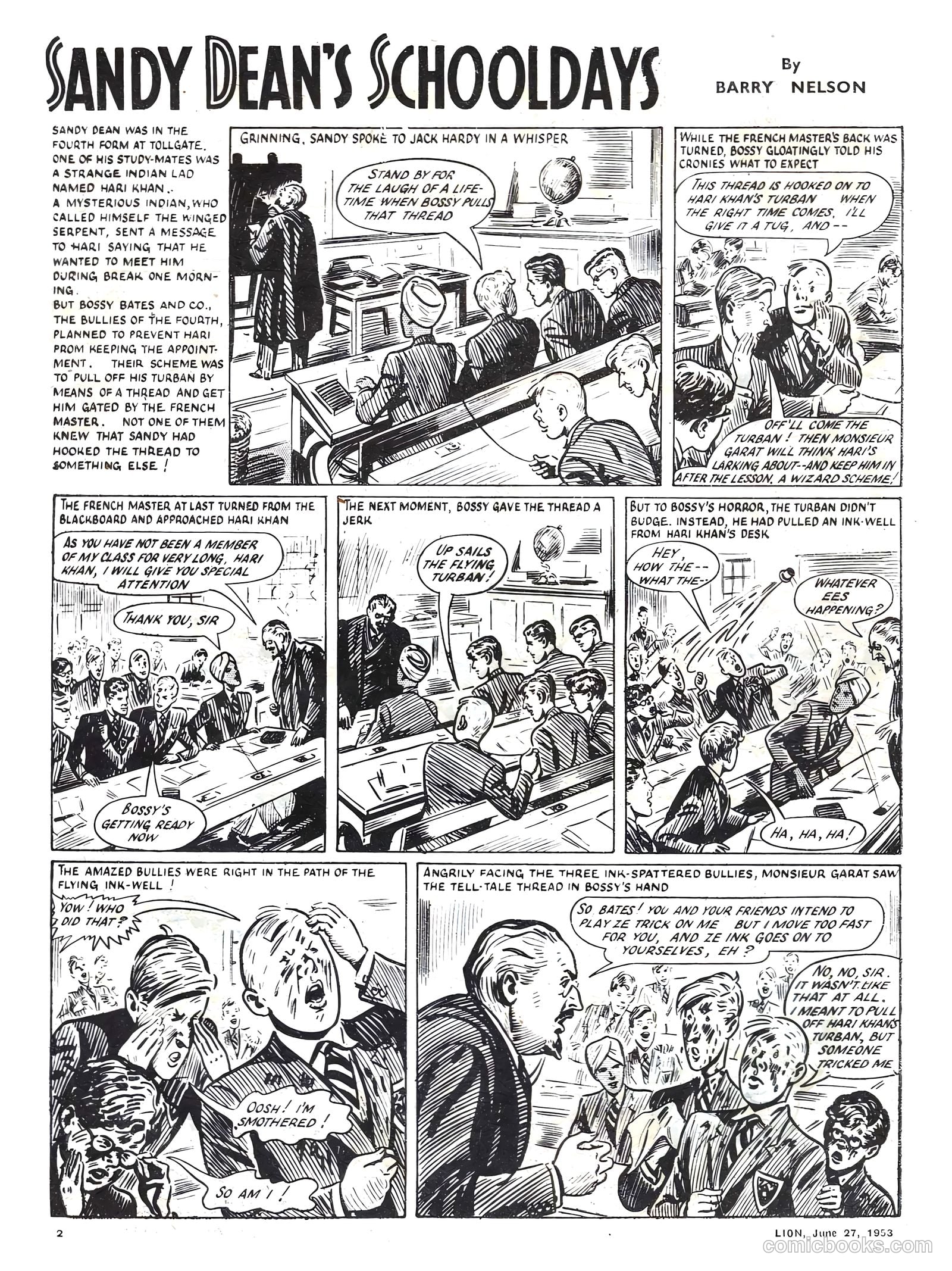 Lion #71 (1953) — page 2 of 20