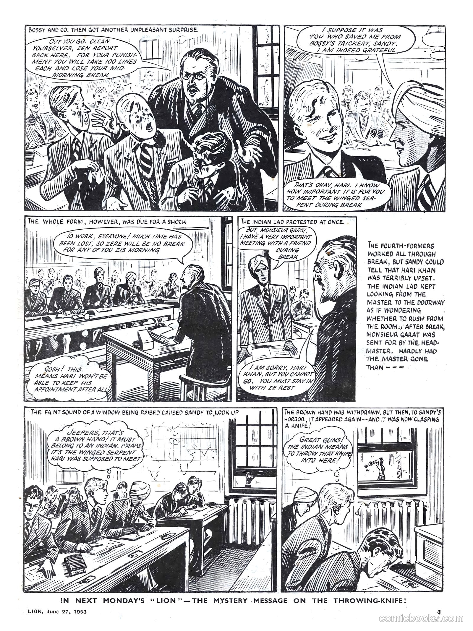 Lion #71 (1953) — page 3 of 20