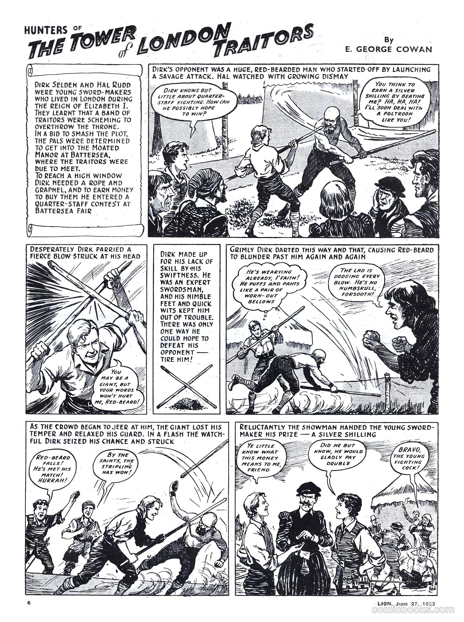 Lion #71 (1953) — page 6 of 20