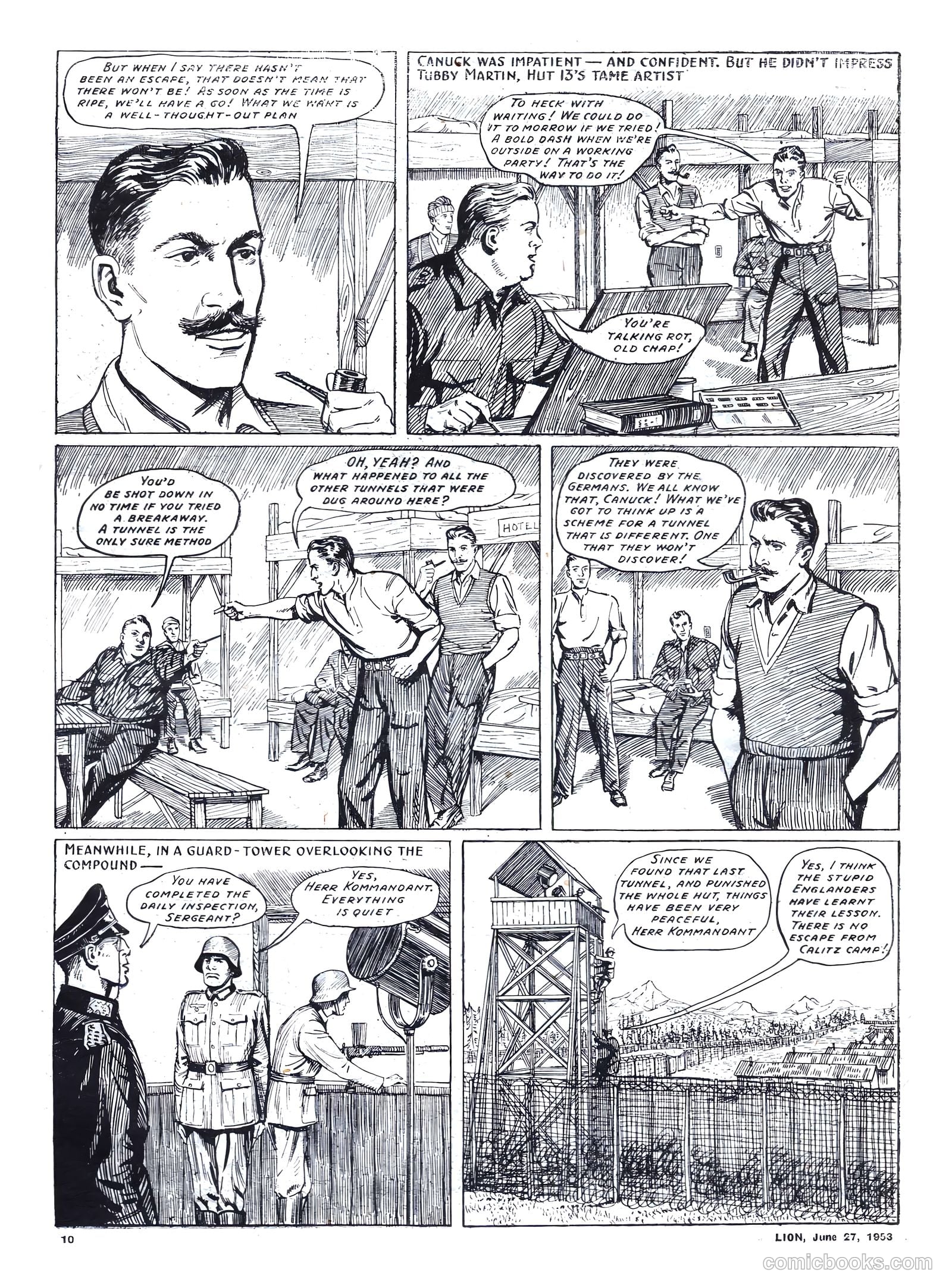 Lion #71 (1953) — page 10 of 20