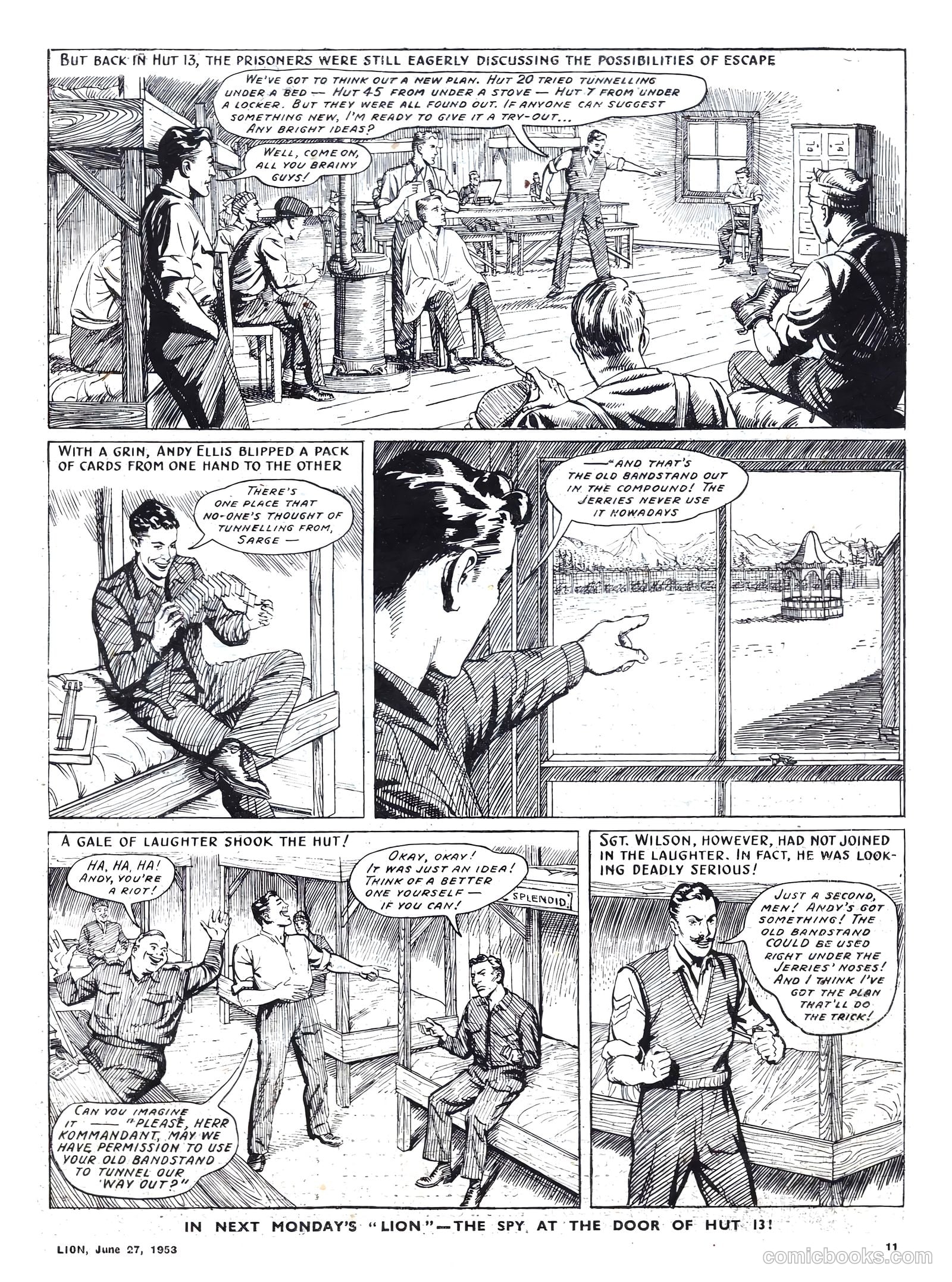 Lion #71 (1953) — page 11 of 20
