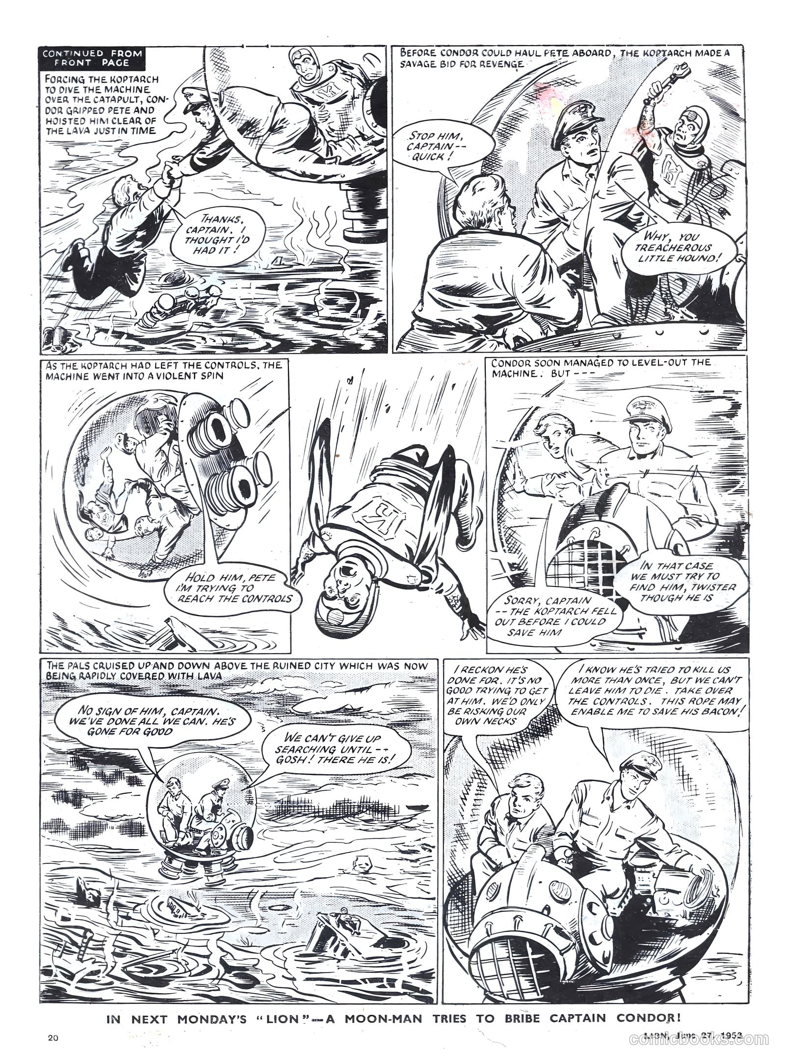 Lion #71 (1953) — page 20 of 20