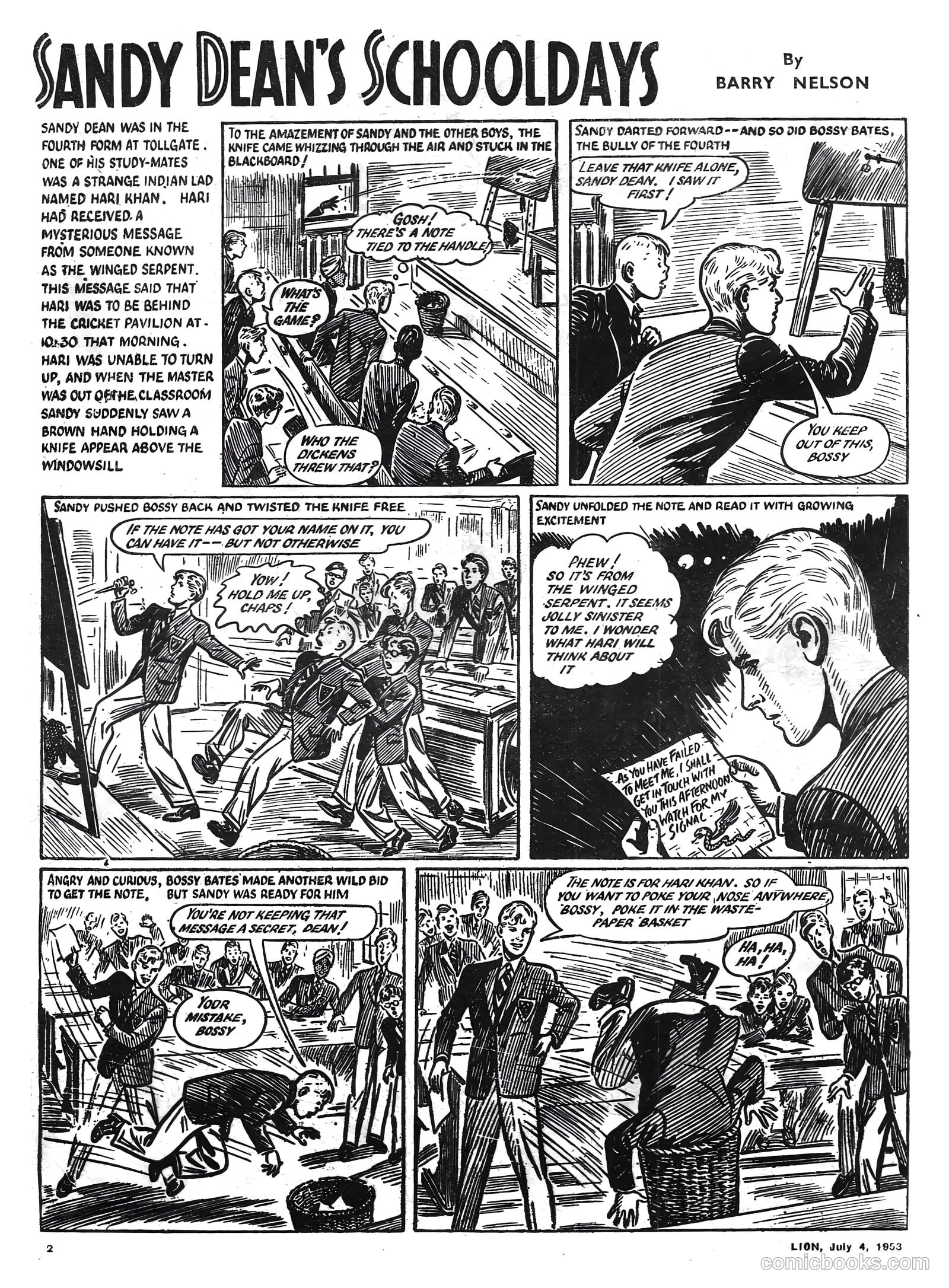 Lion #72 (1953) — page 2 of 20