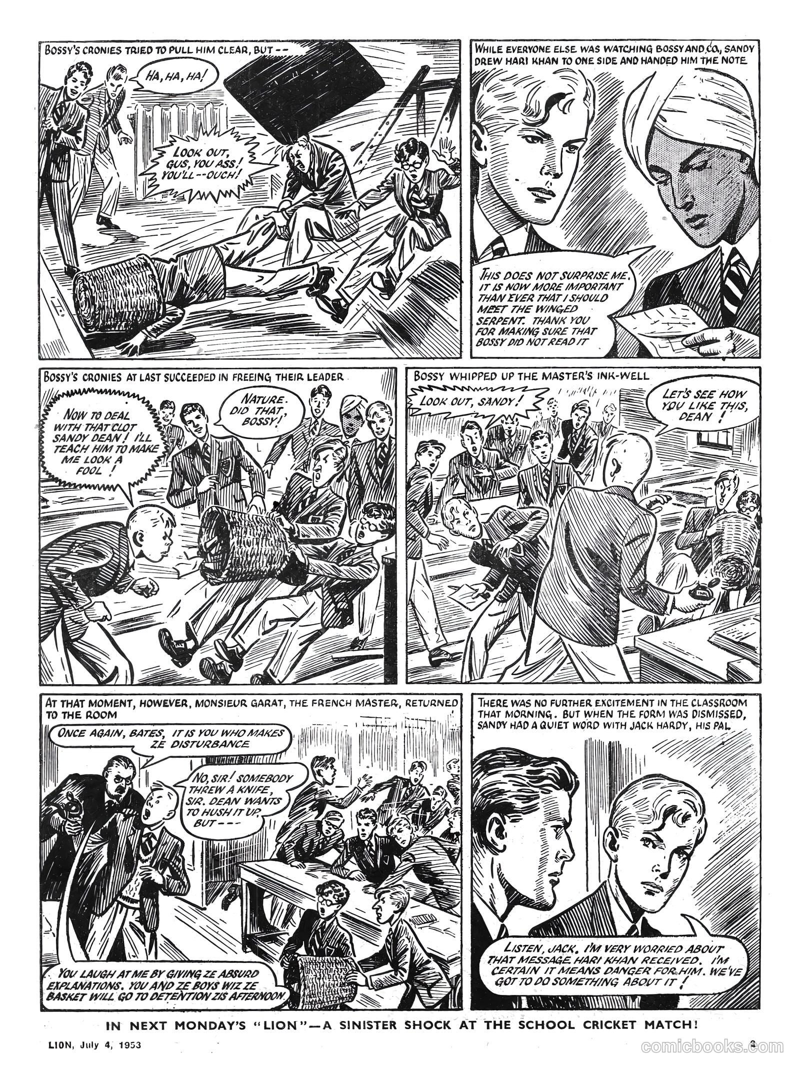 Lion #72 (1953) — page 3 of 20