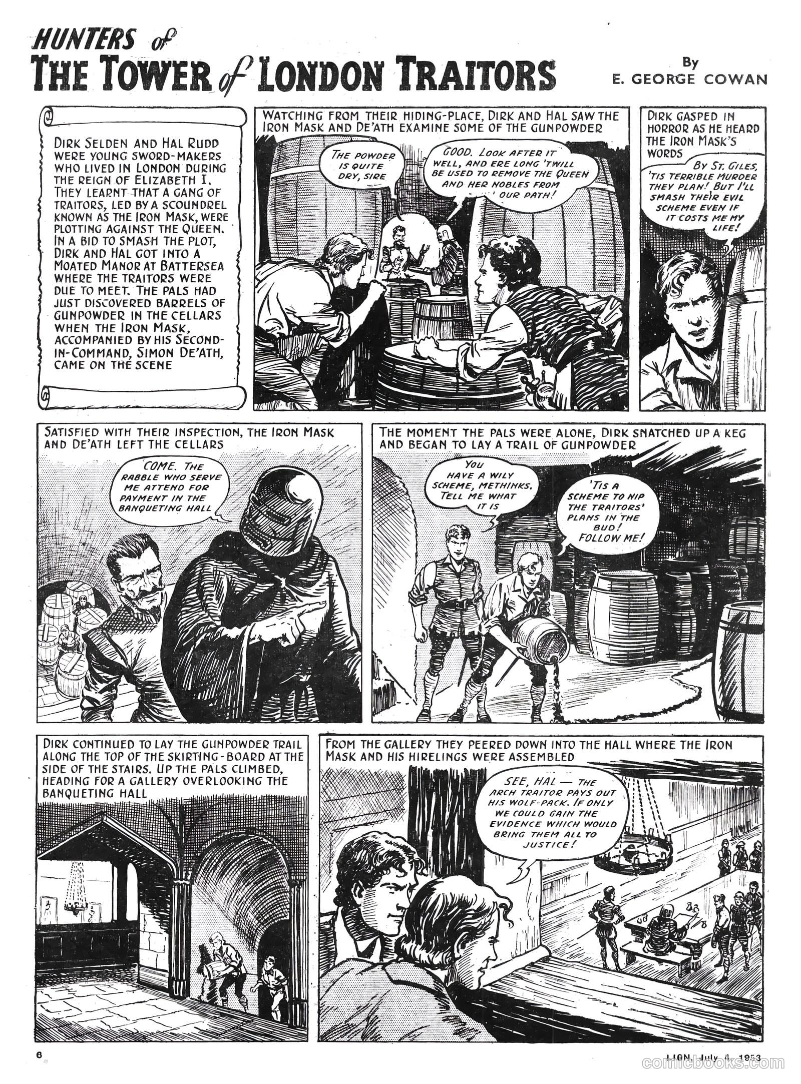 Lion #72 (1953) — page 6 of 20