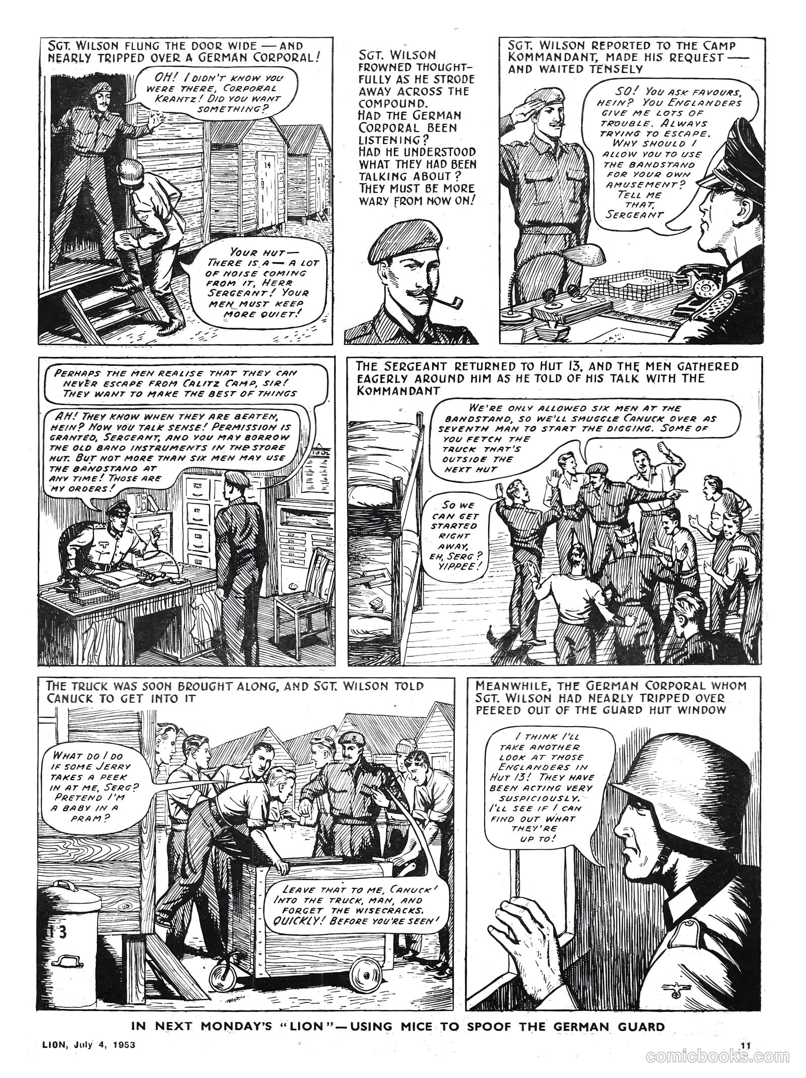 Lion #72 (1953) — page 11 of 20
