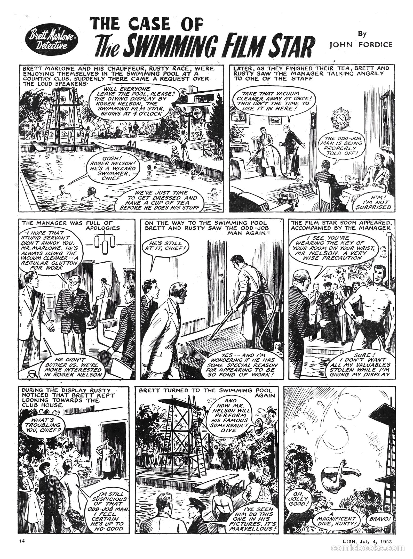 Lion #72 (1953) — page 14 of 20
