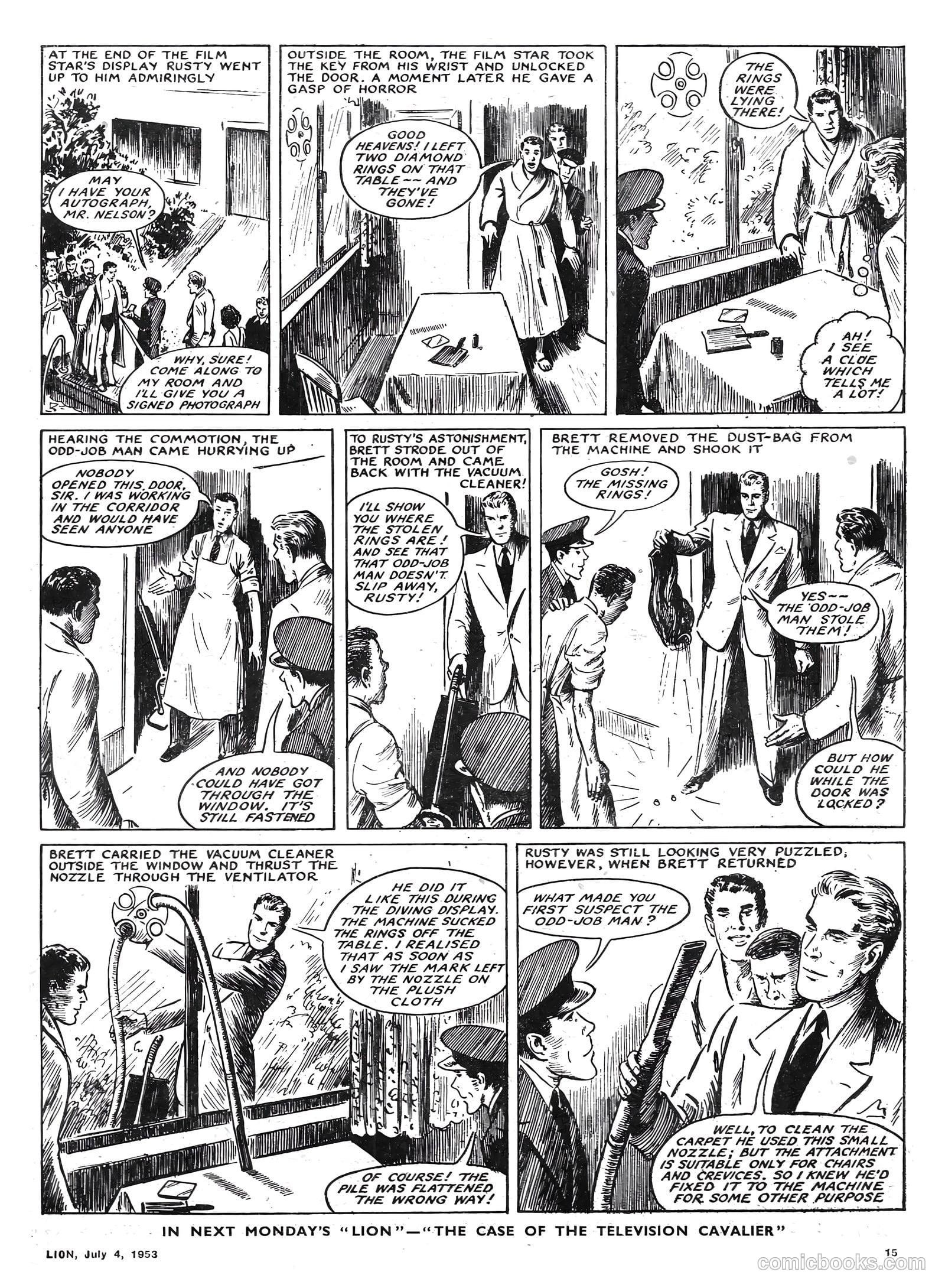 Lion #72 (1953) — page 15 of 20