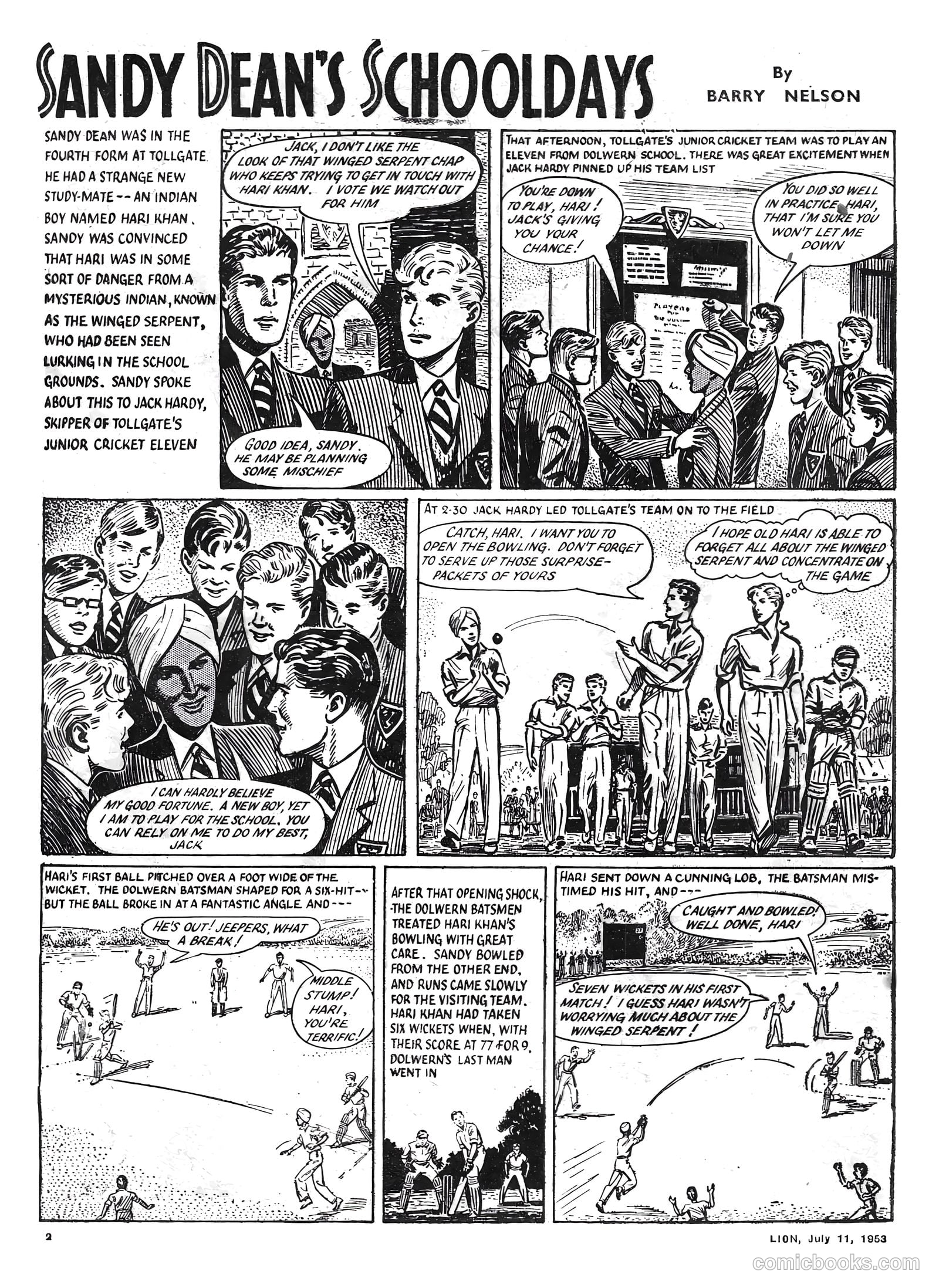 Lion #73 (1953) — page 2 of 20