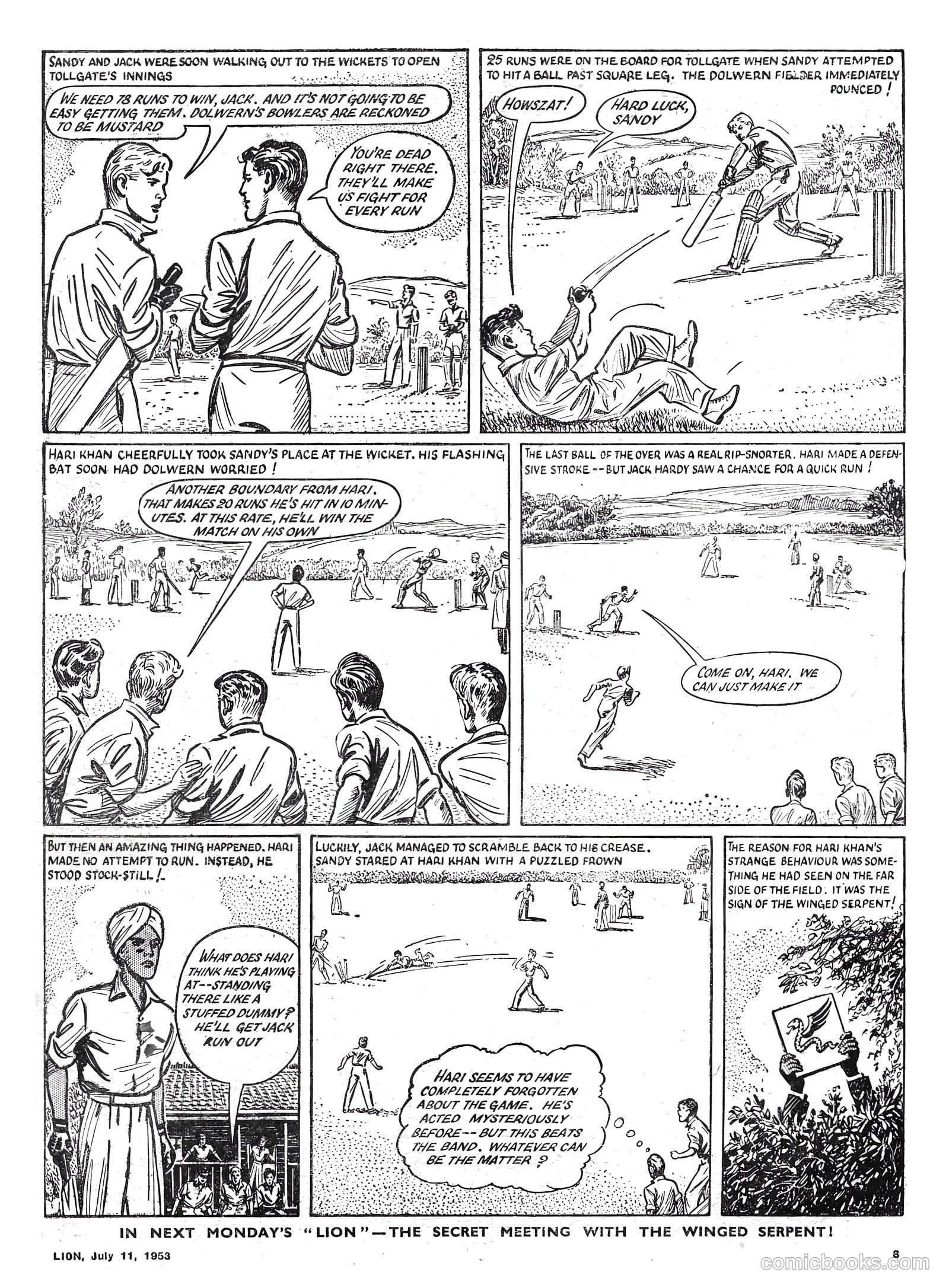 Lion #73 (1953) — page 3 of 20