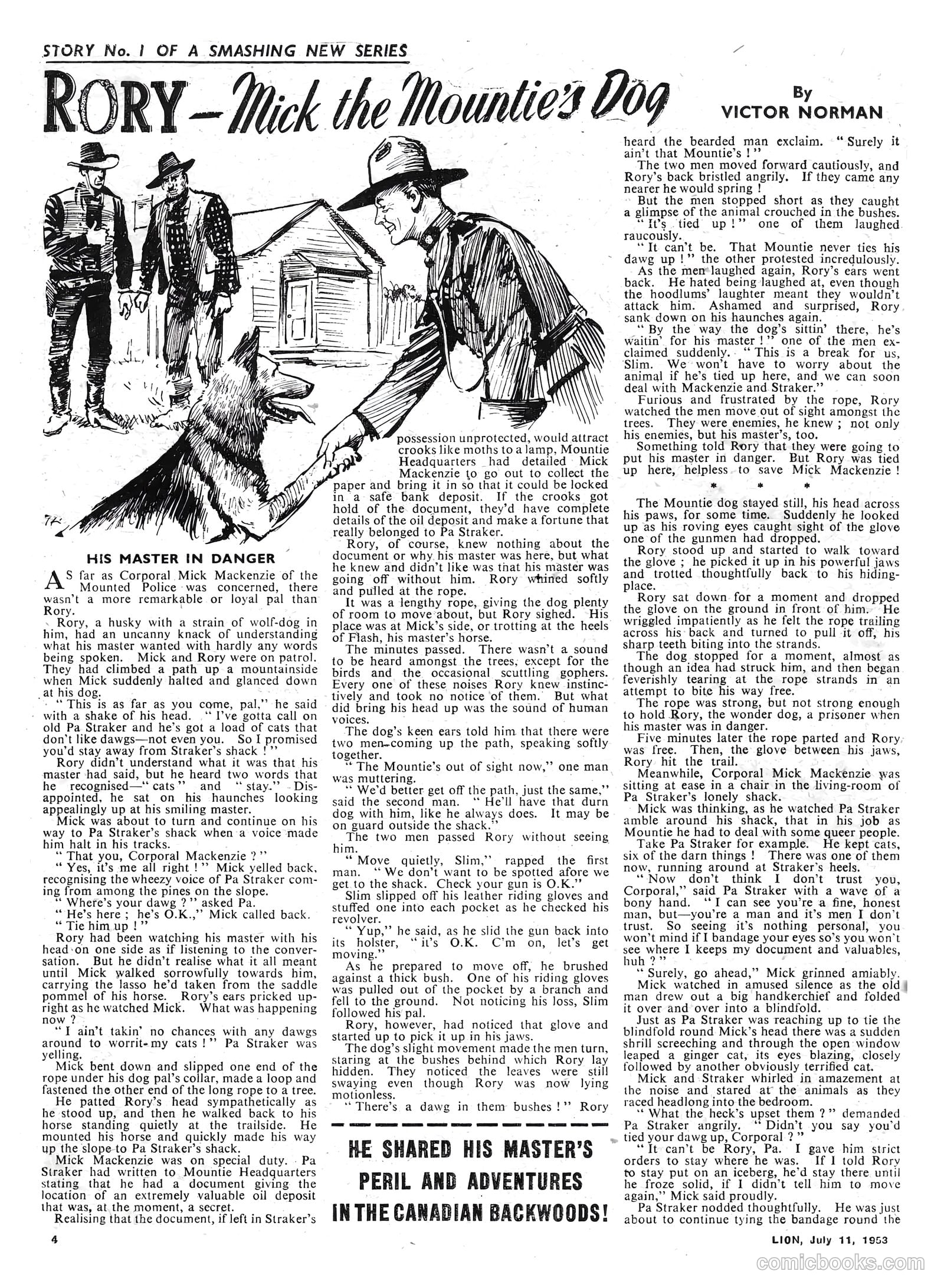 Lion #73 (1953) — page 4 of 20