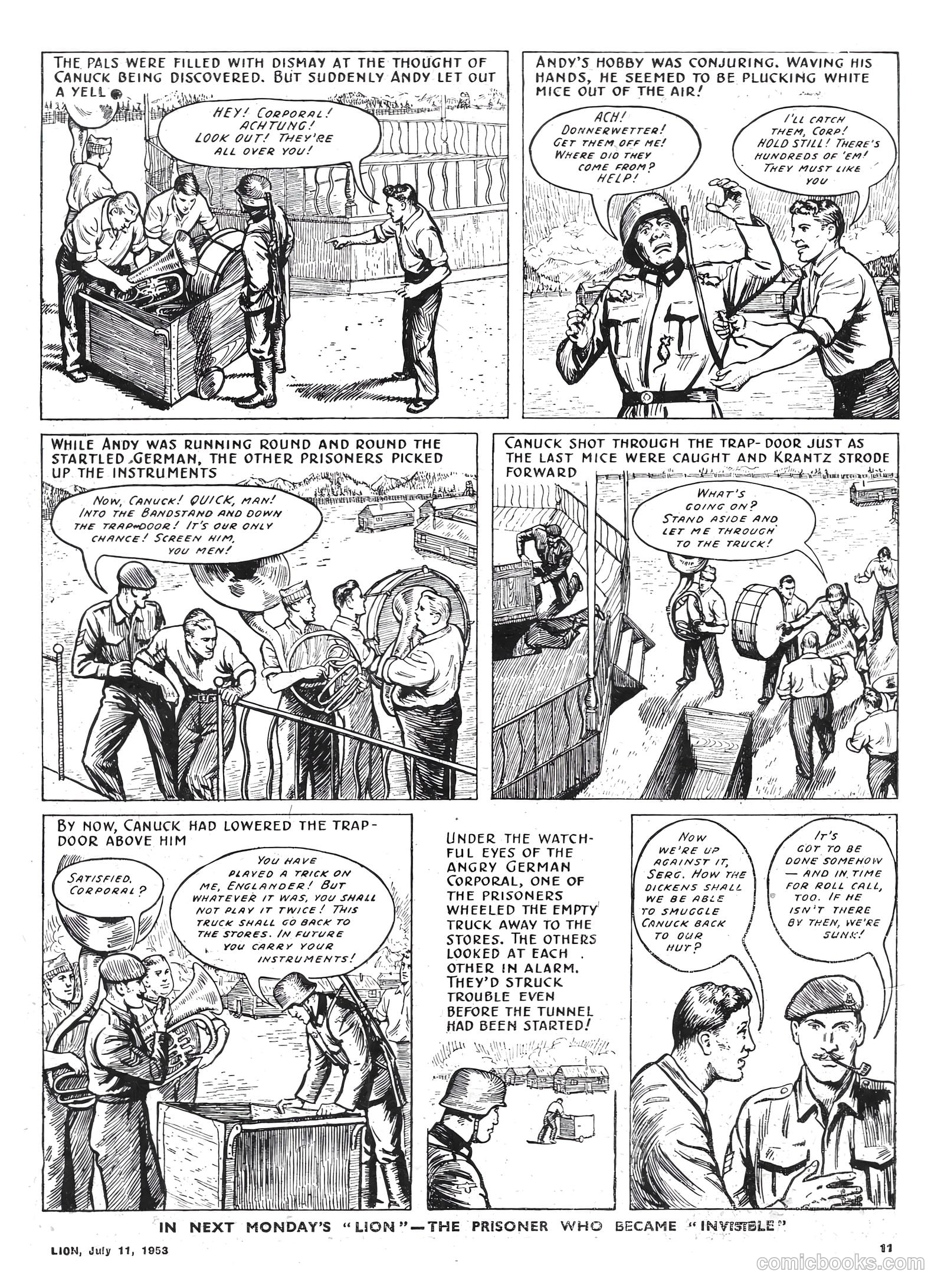 Lion #73 (1953) — page 11 of 20