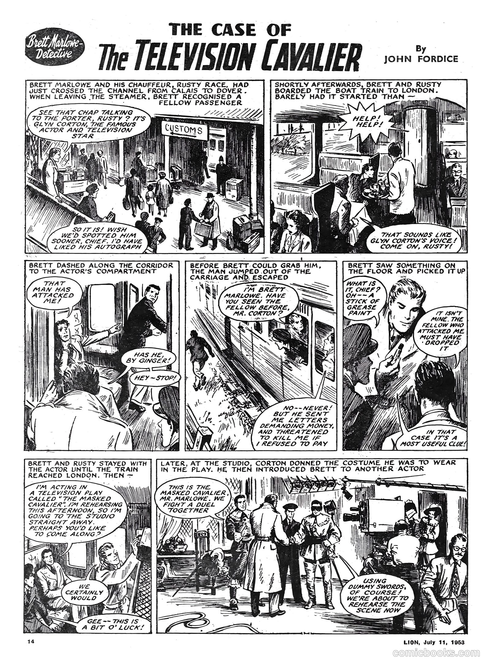 Lion #73 (1953) — page 14 of 20