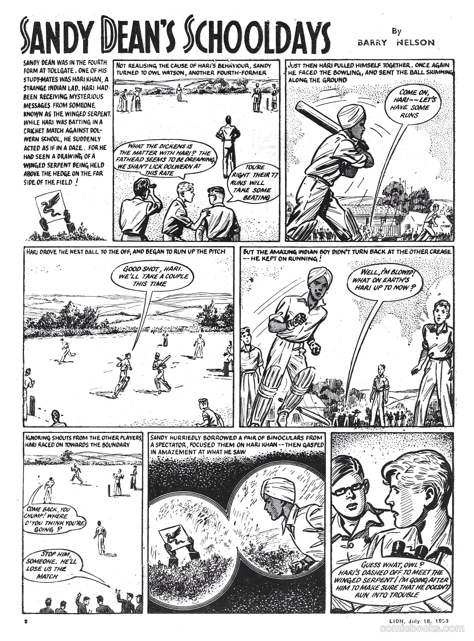 Lion #74 (1953) — page 2 of 20