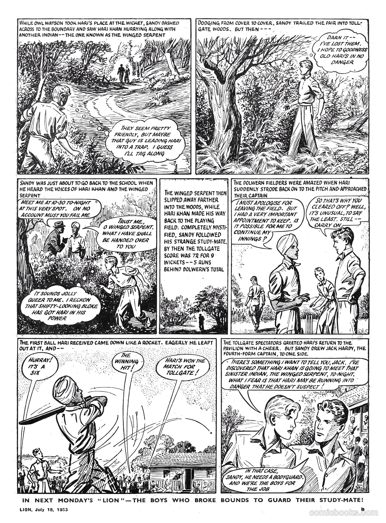 Lion #74 (1953) — page 3 of 20