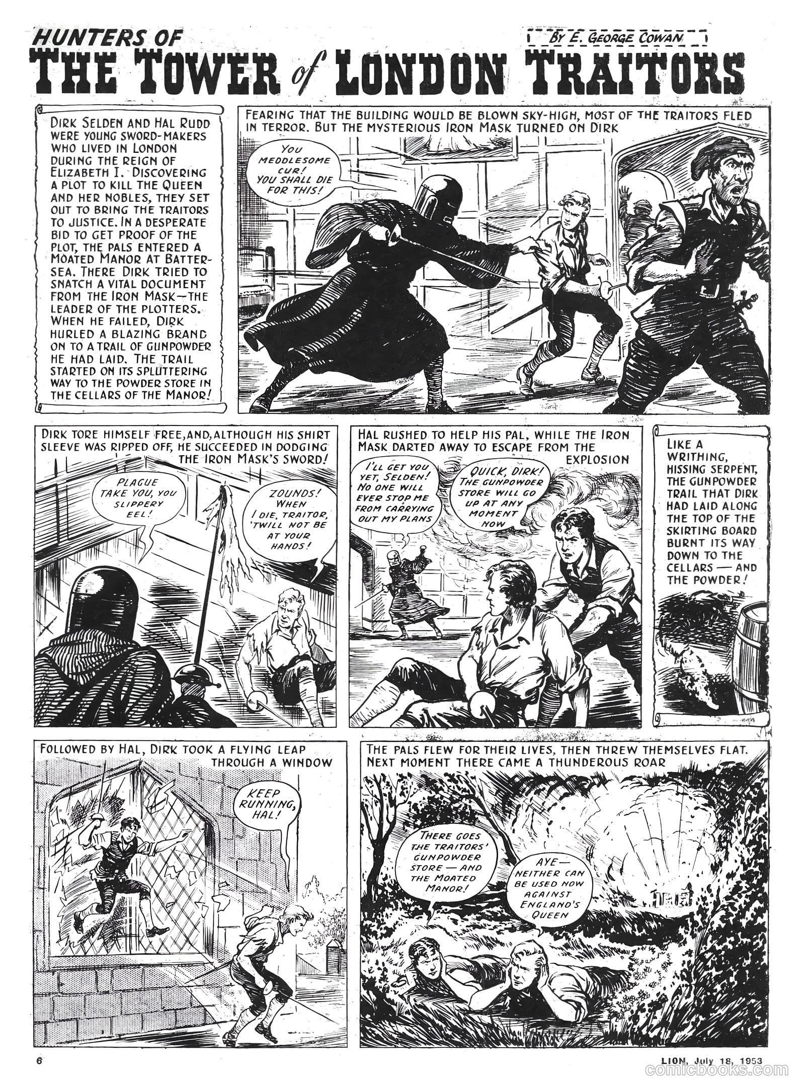 Lion #74 (1953) — page 6 of 20