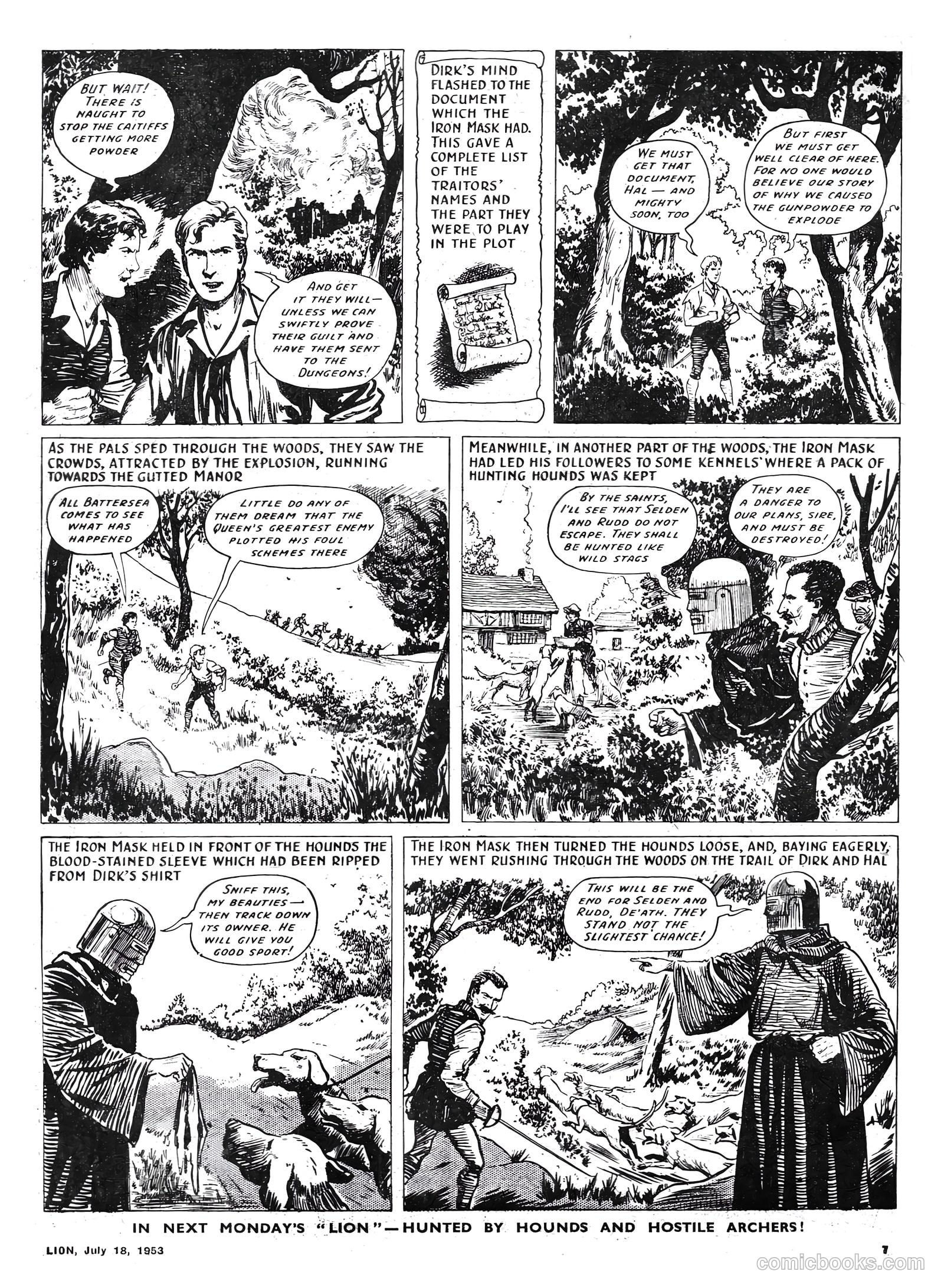 Lion #74 (1953) — page 7 of 20