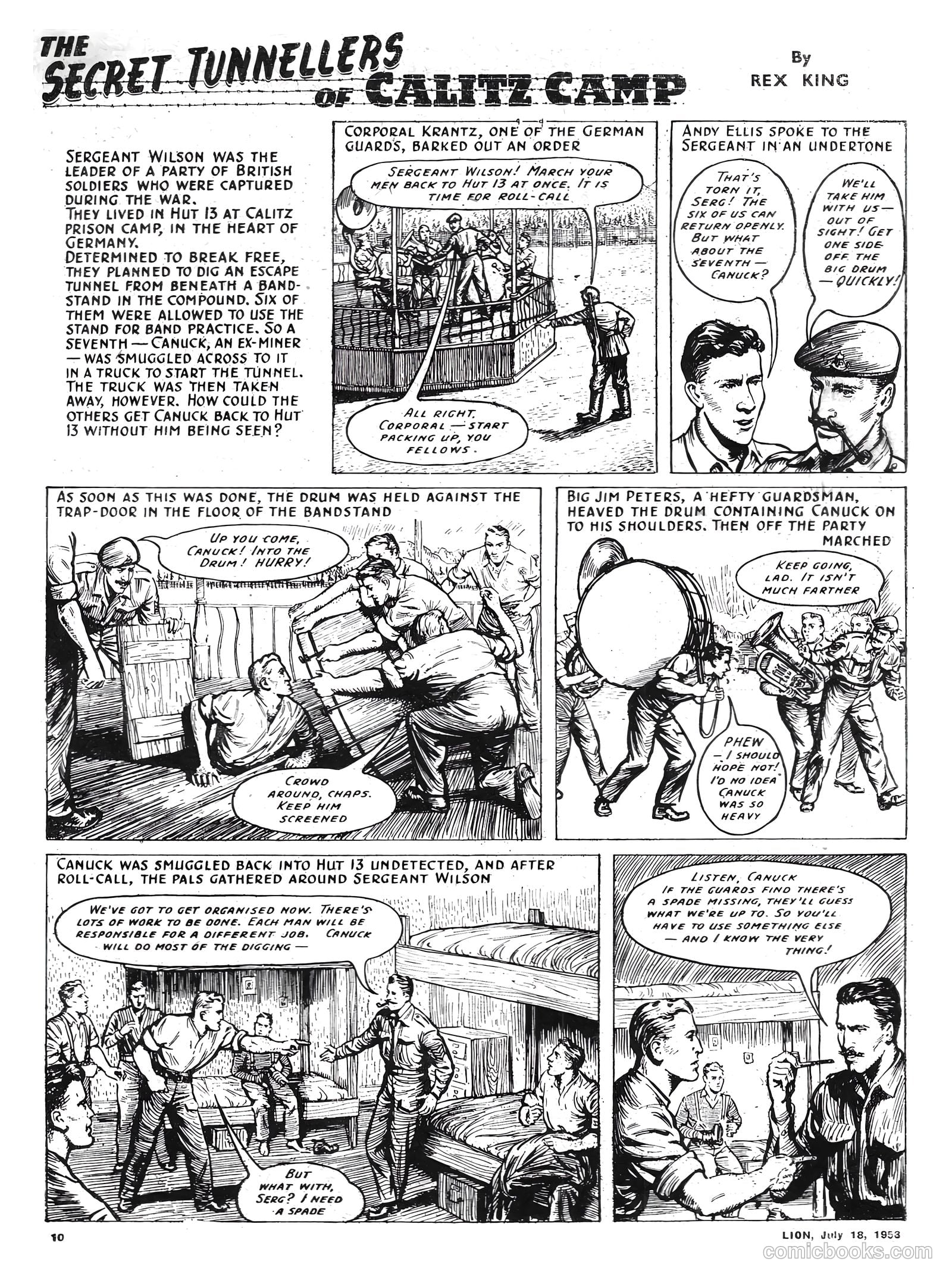 Lion #74 (1953) — page 10 of 20