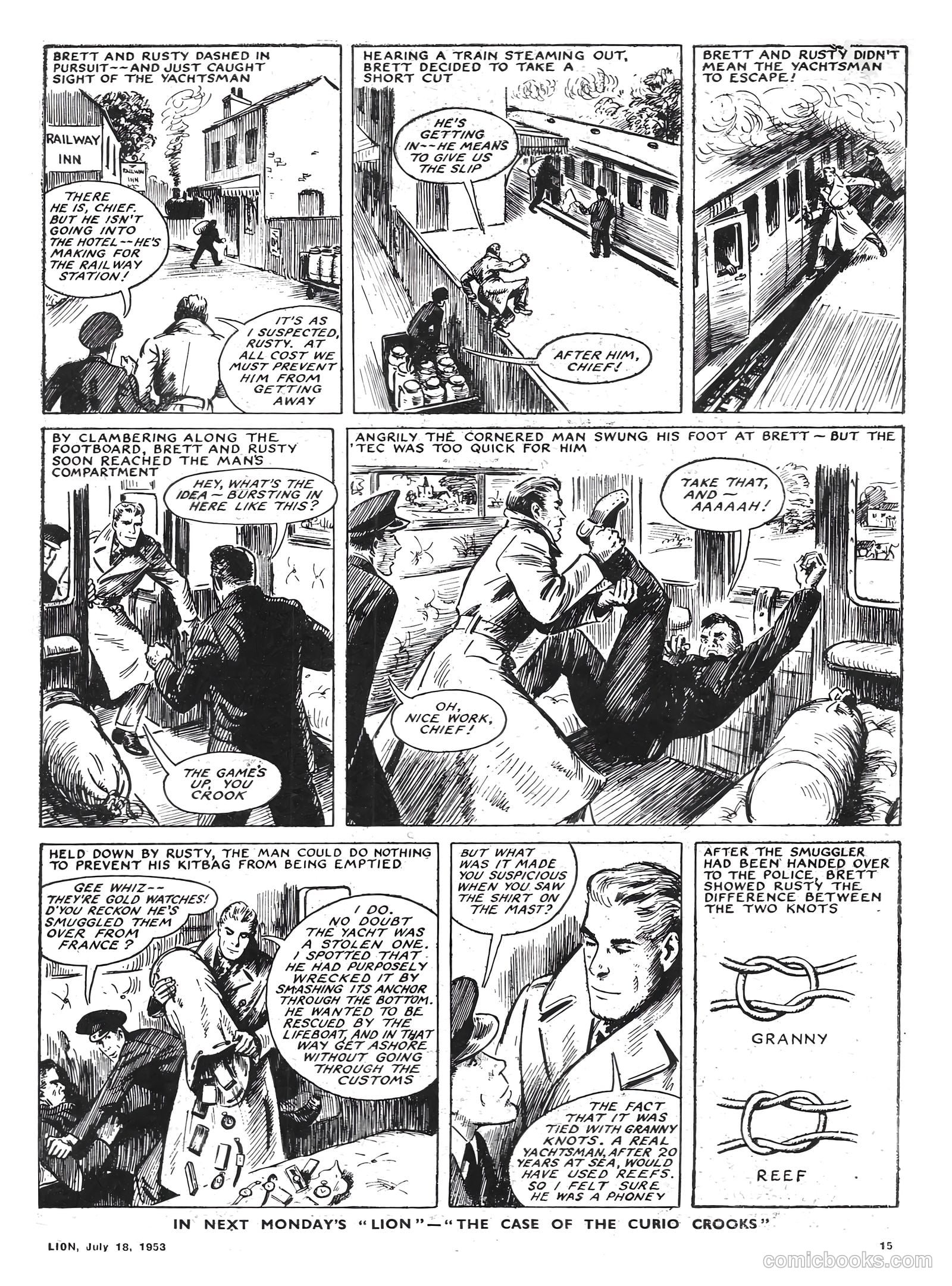 Lion #74 (1953) — page 15 of 20
