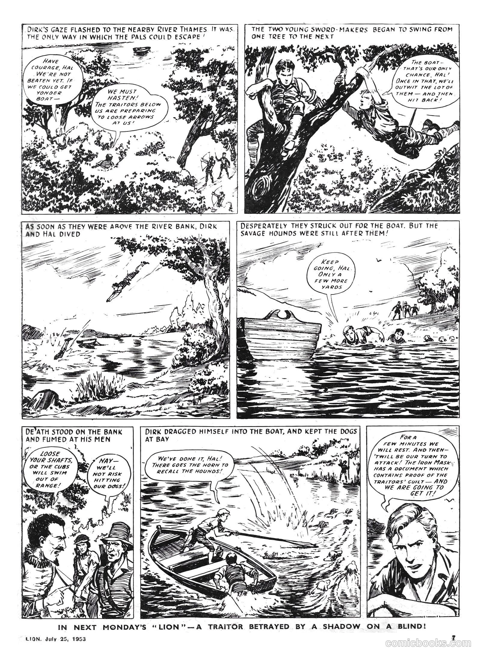 Lion #75 (1953) — page 7 of 20