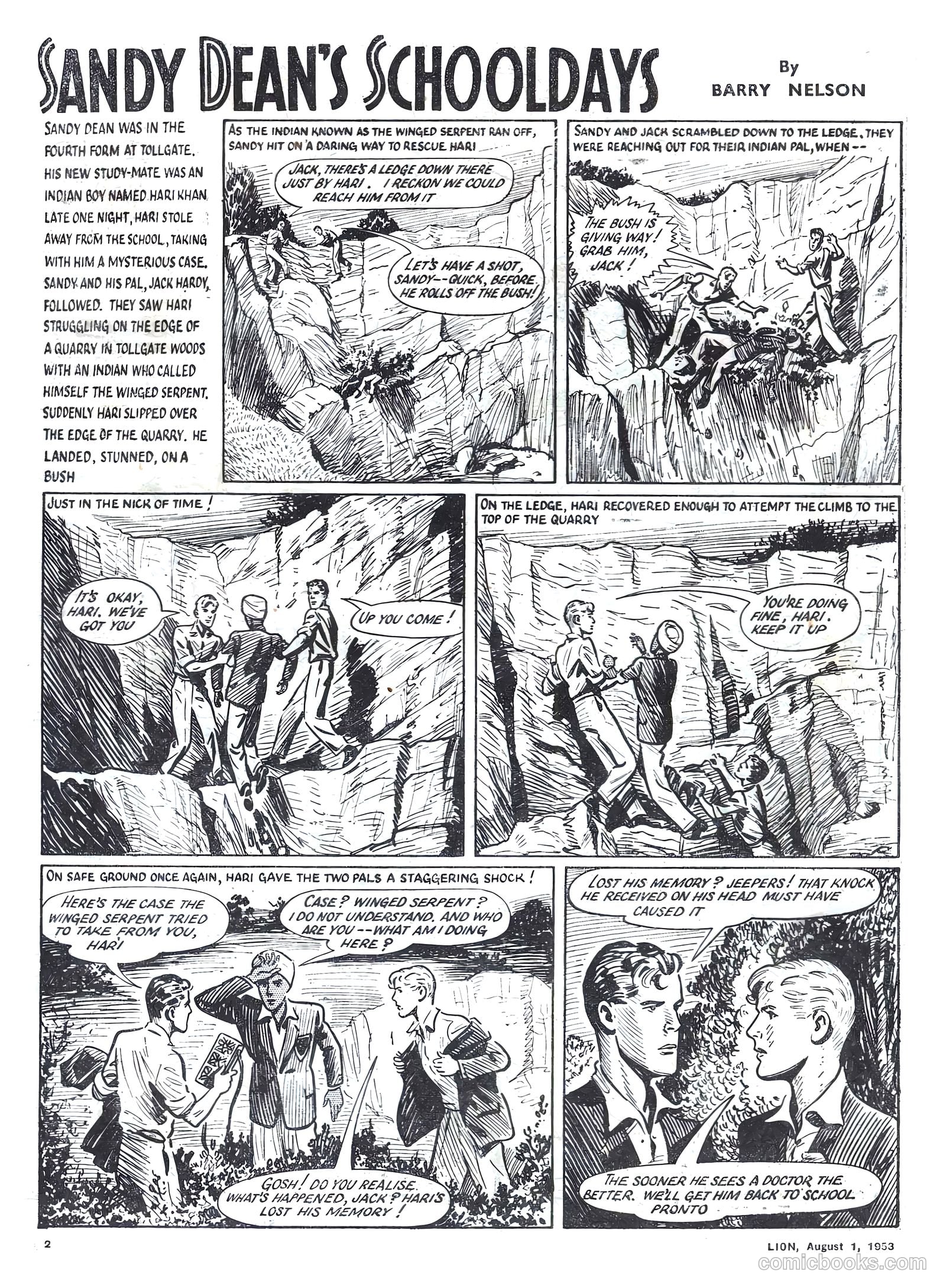 Lion #76 (1953) — page 2 of 20