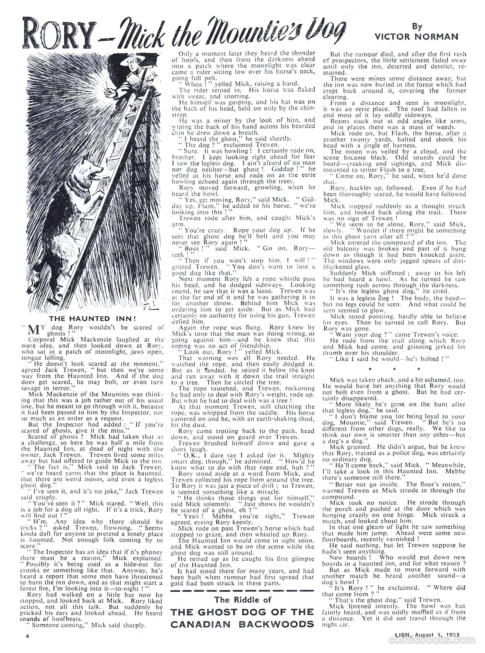 Lion #76 (1953) — page 4 of 20