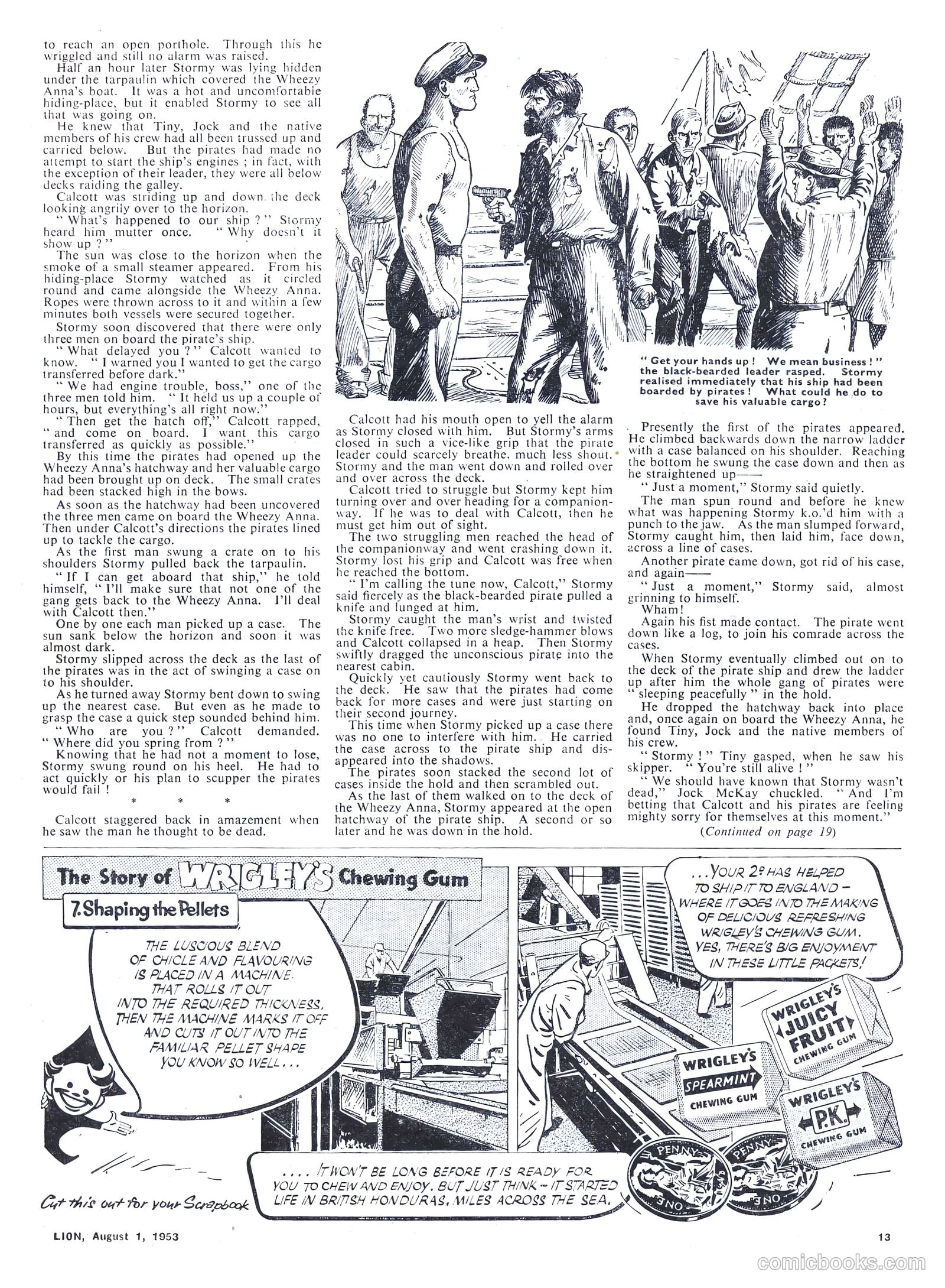 Lion #76 (1953) — page 13 of 20