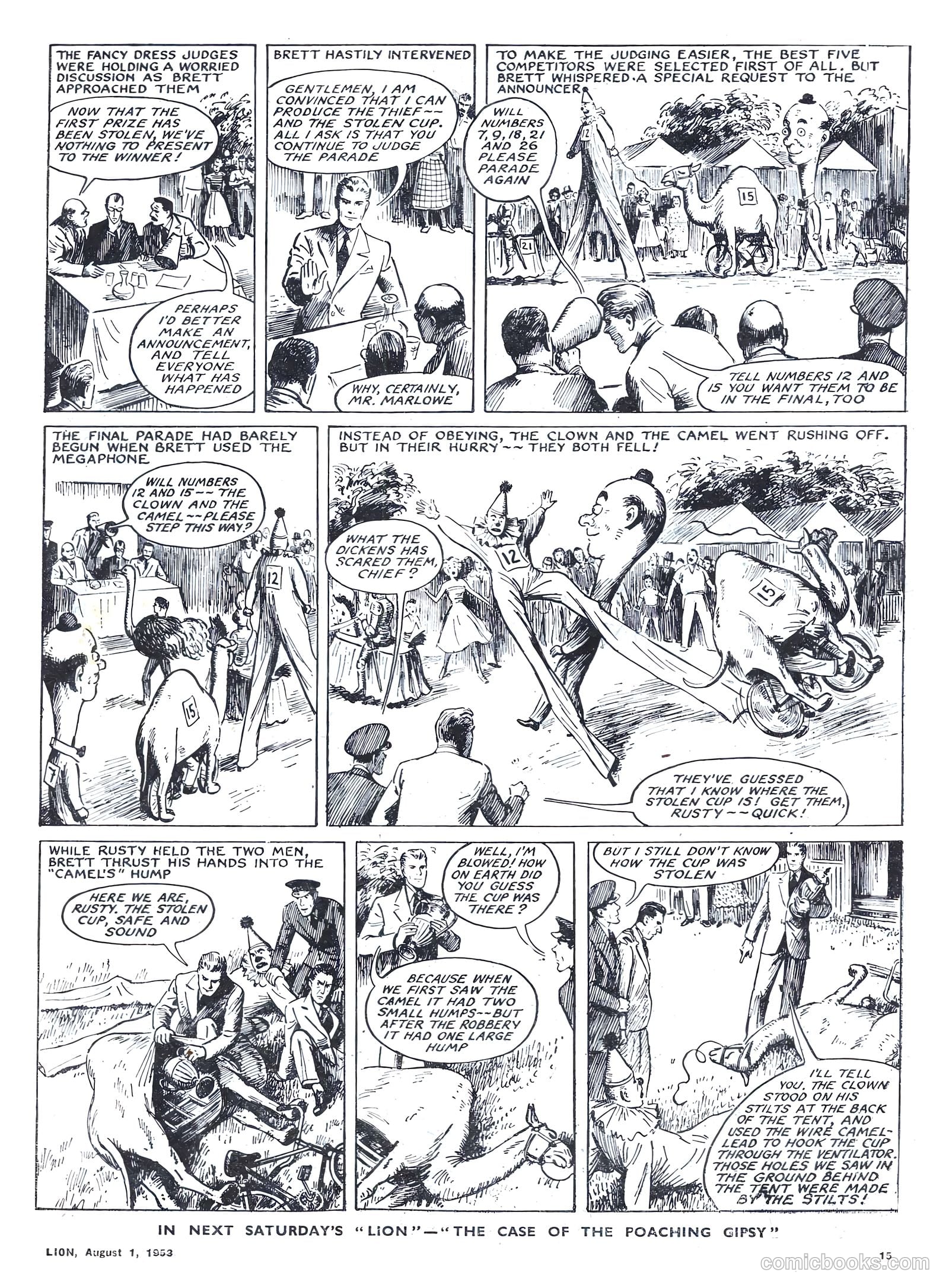 Lion #76 (1953) — page 15 of 20