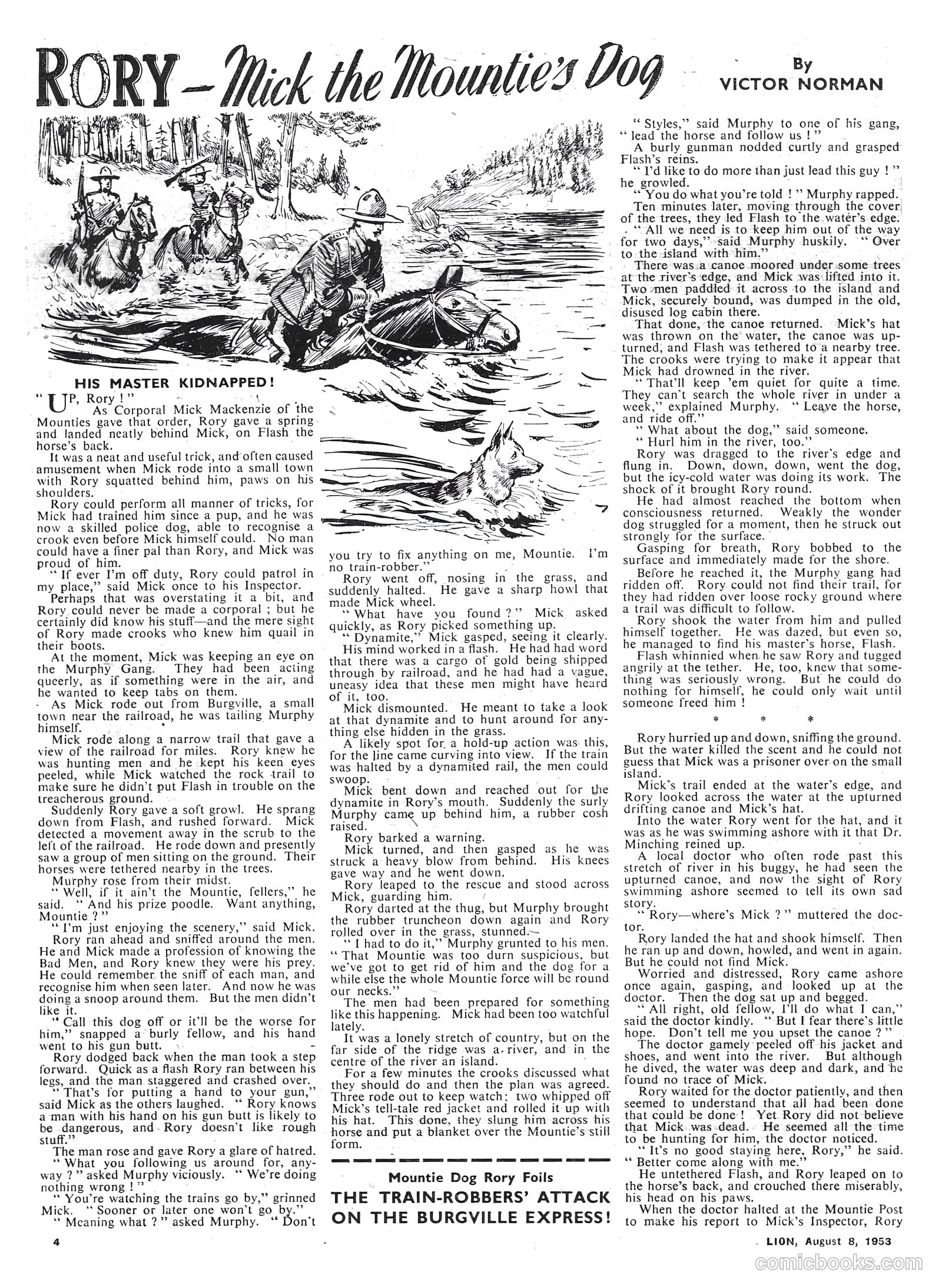 Lion #77 (1953) — page 4 of 20