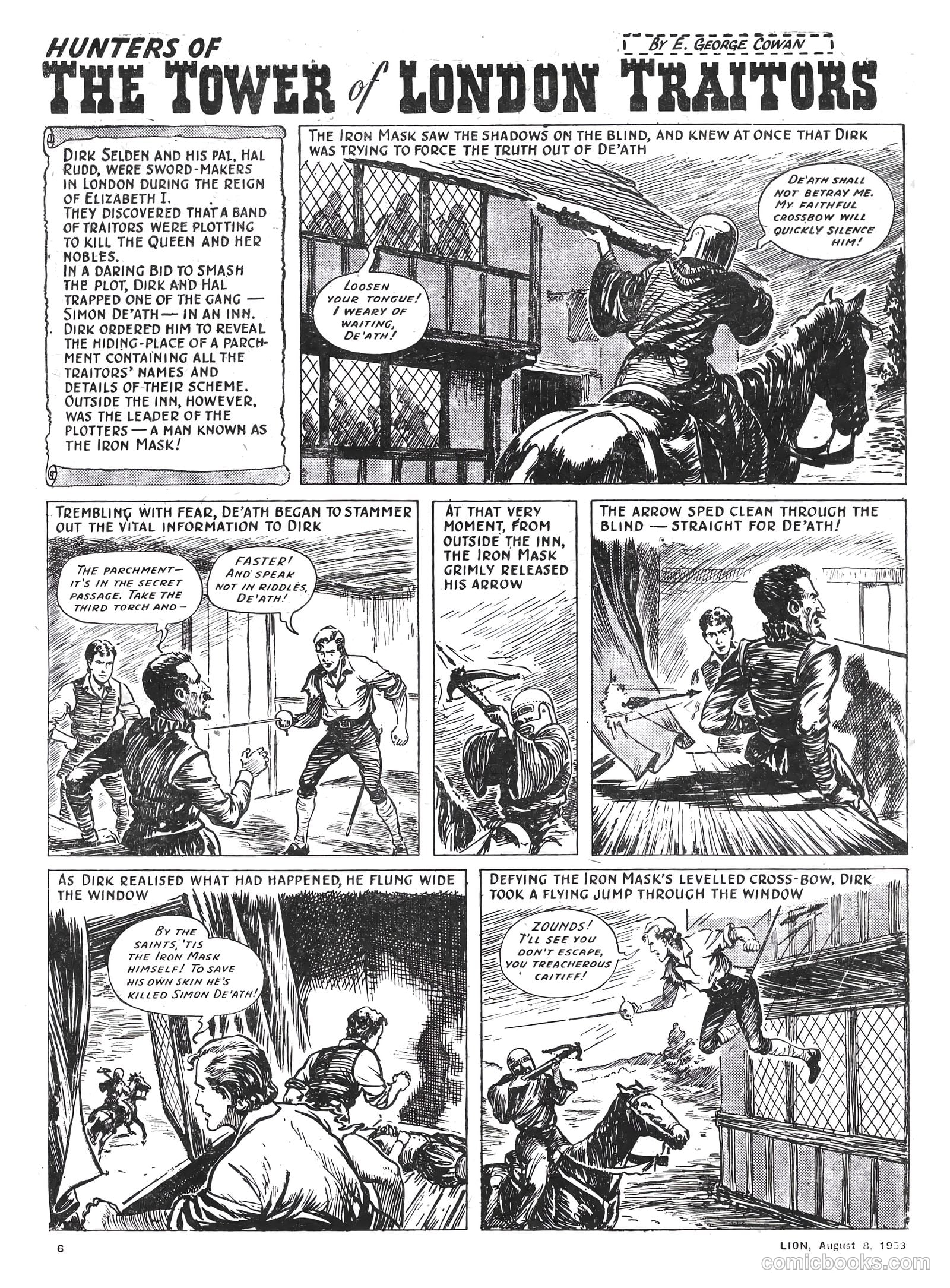 Lion #77 (1953) — page 6 of 20
