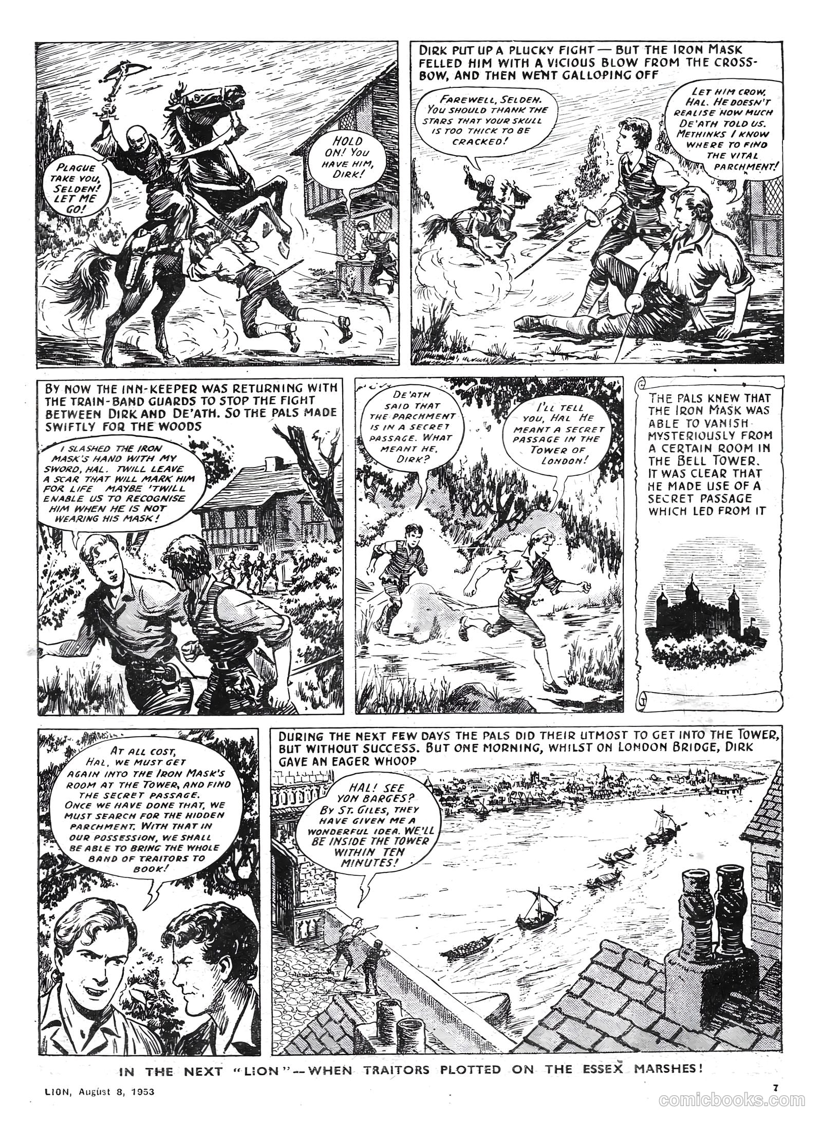 Lion #77 (1953) — page 7 of 20