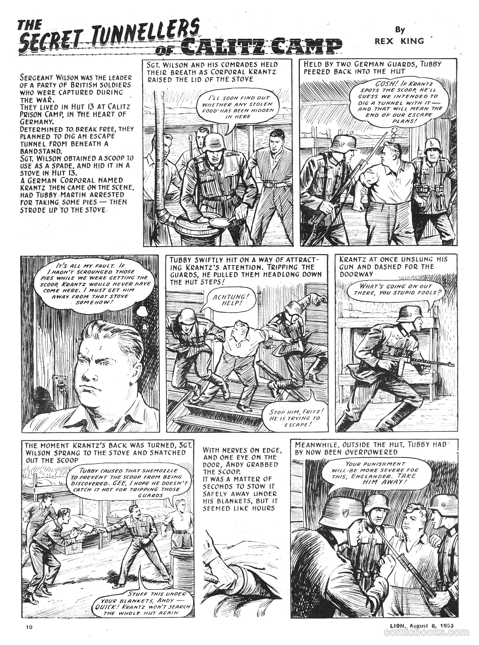 Lion #77 (1953) — page 10 of 20