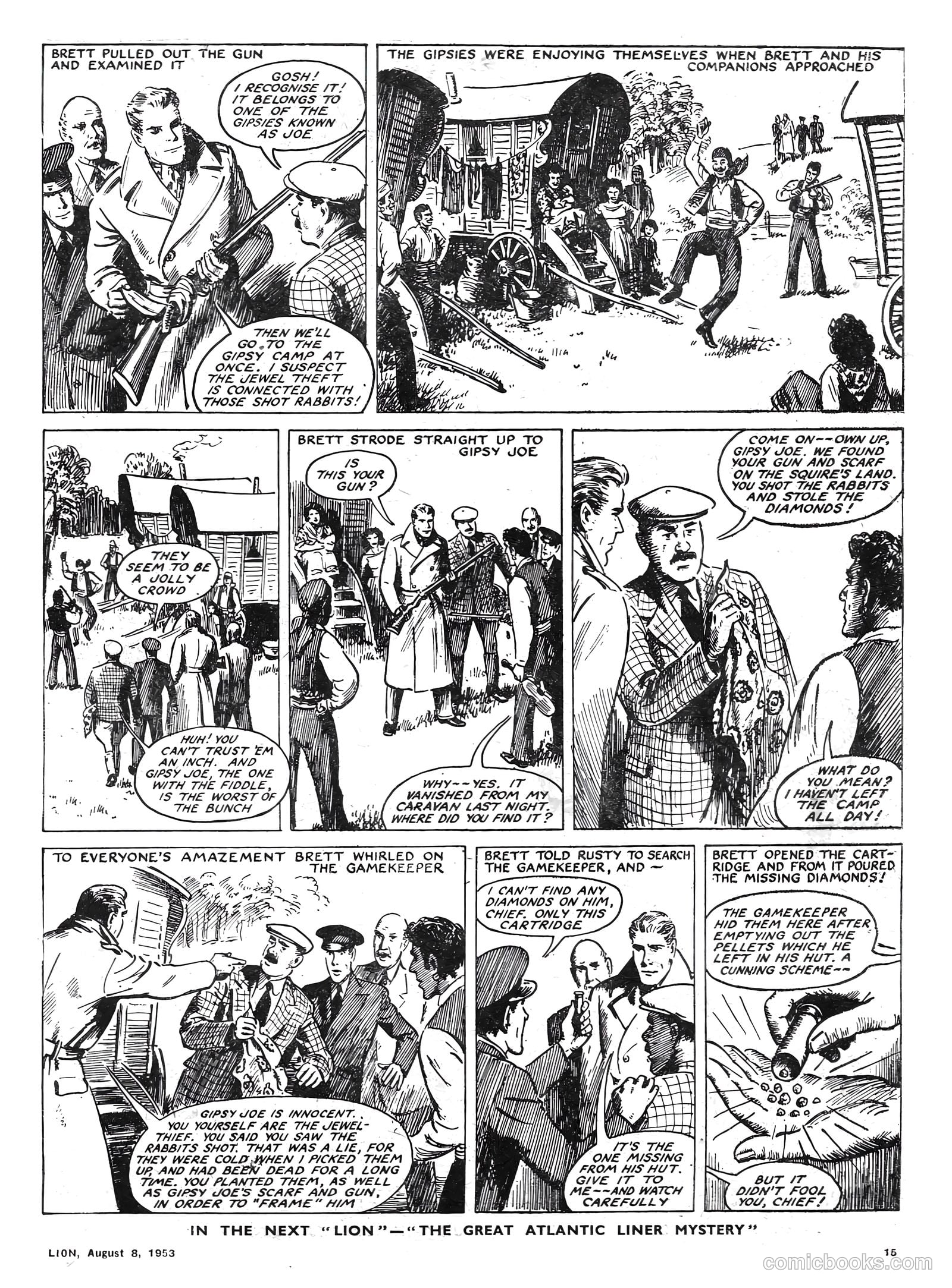 Lion #77 (1953) — page 15 of 20