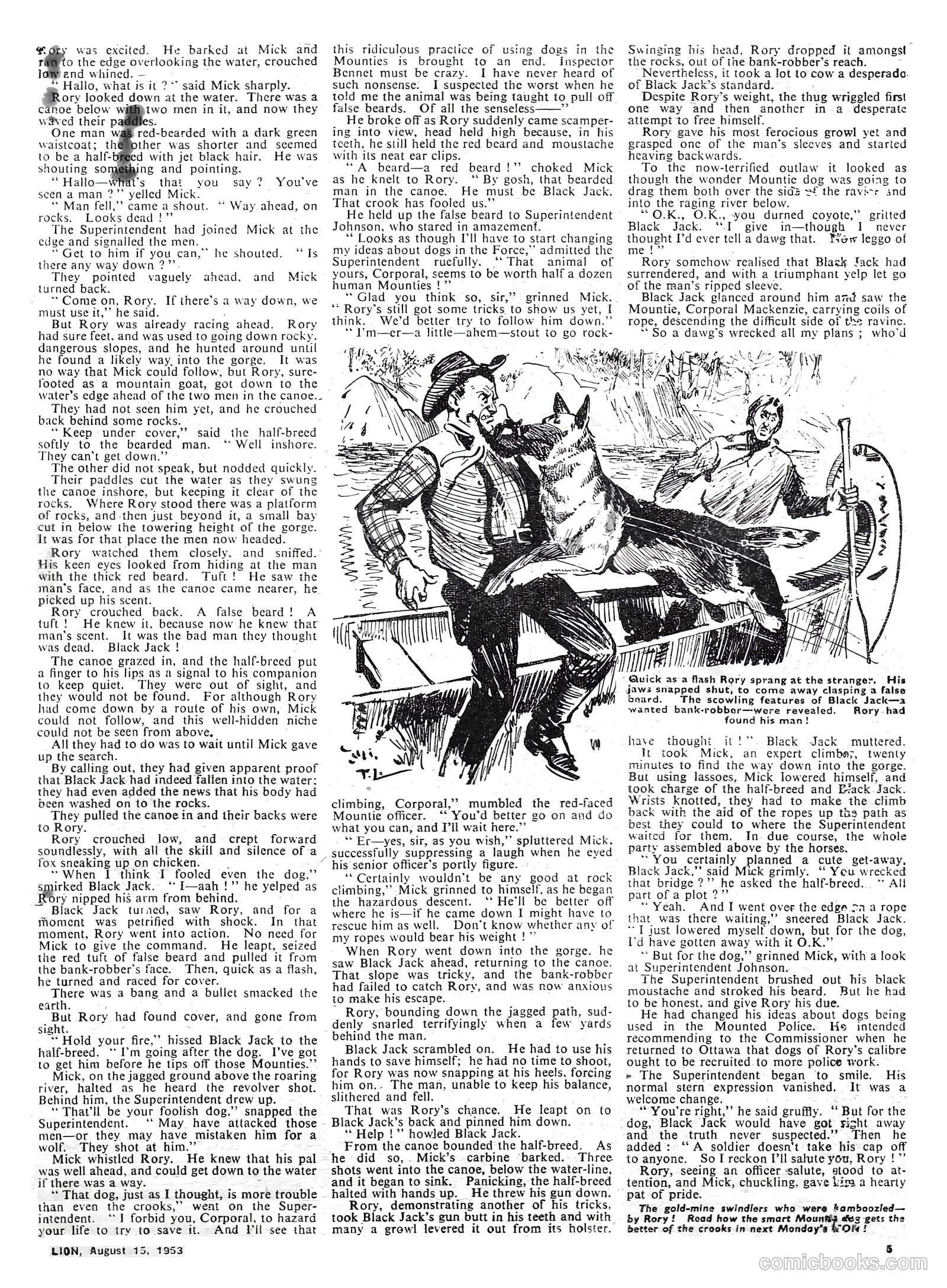 Lion #78 (1953) — page 5 of 20