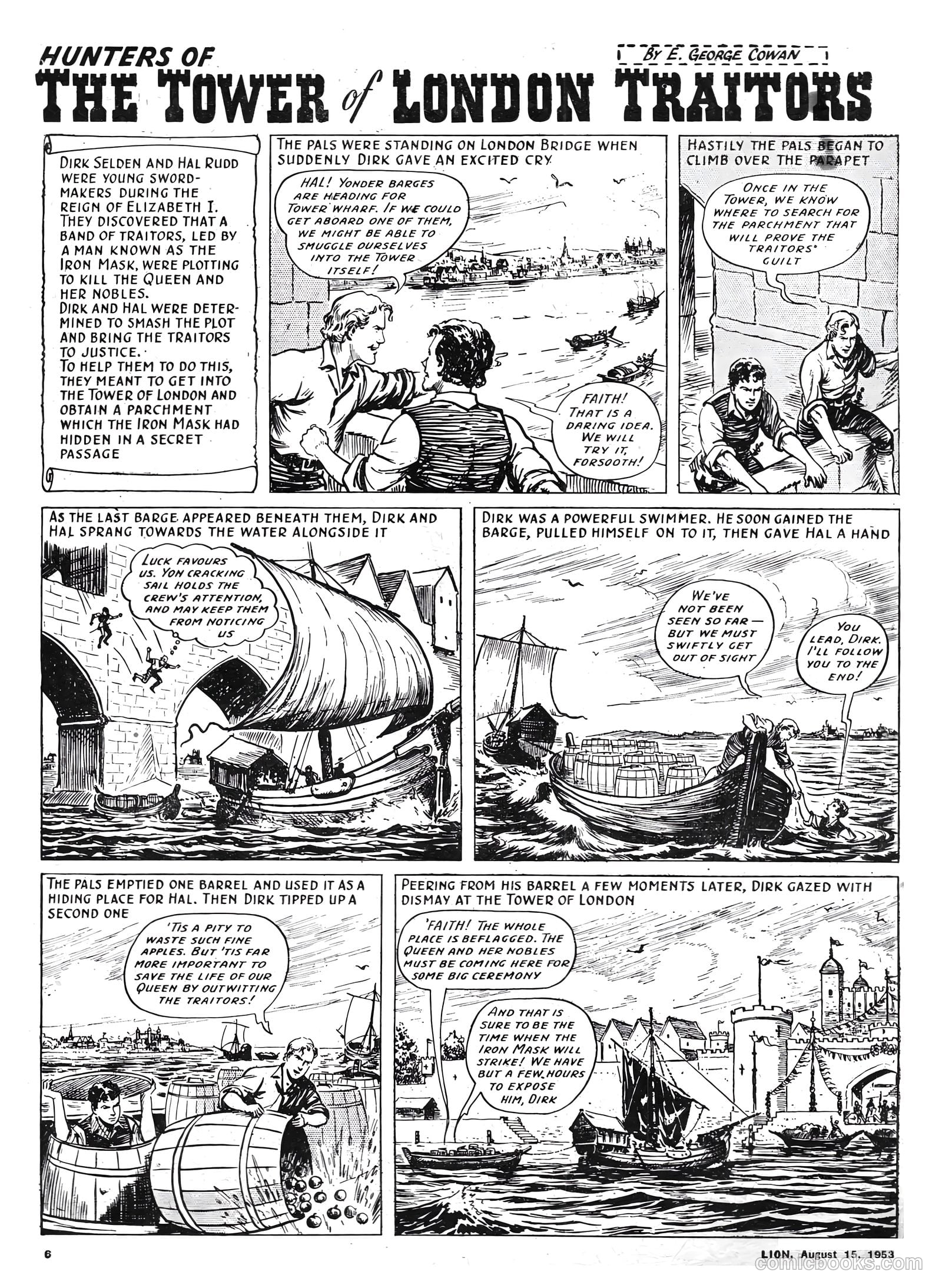 Lion #78 (1953) — page 6 of 20