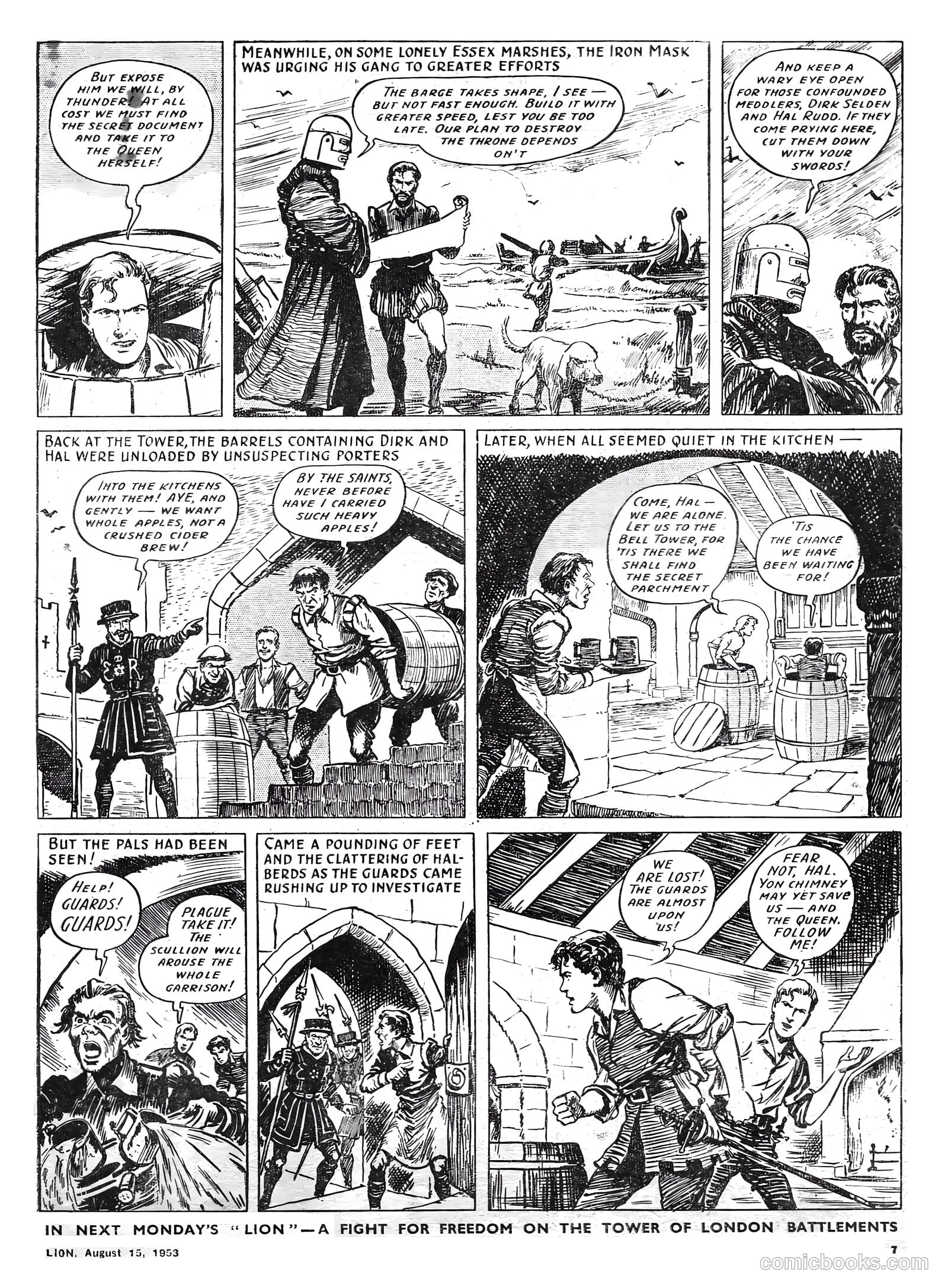 Lion #78 (1953) — page 7 of 20