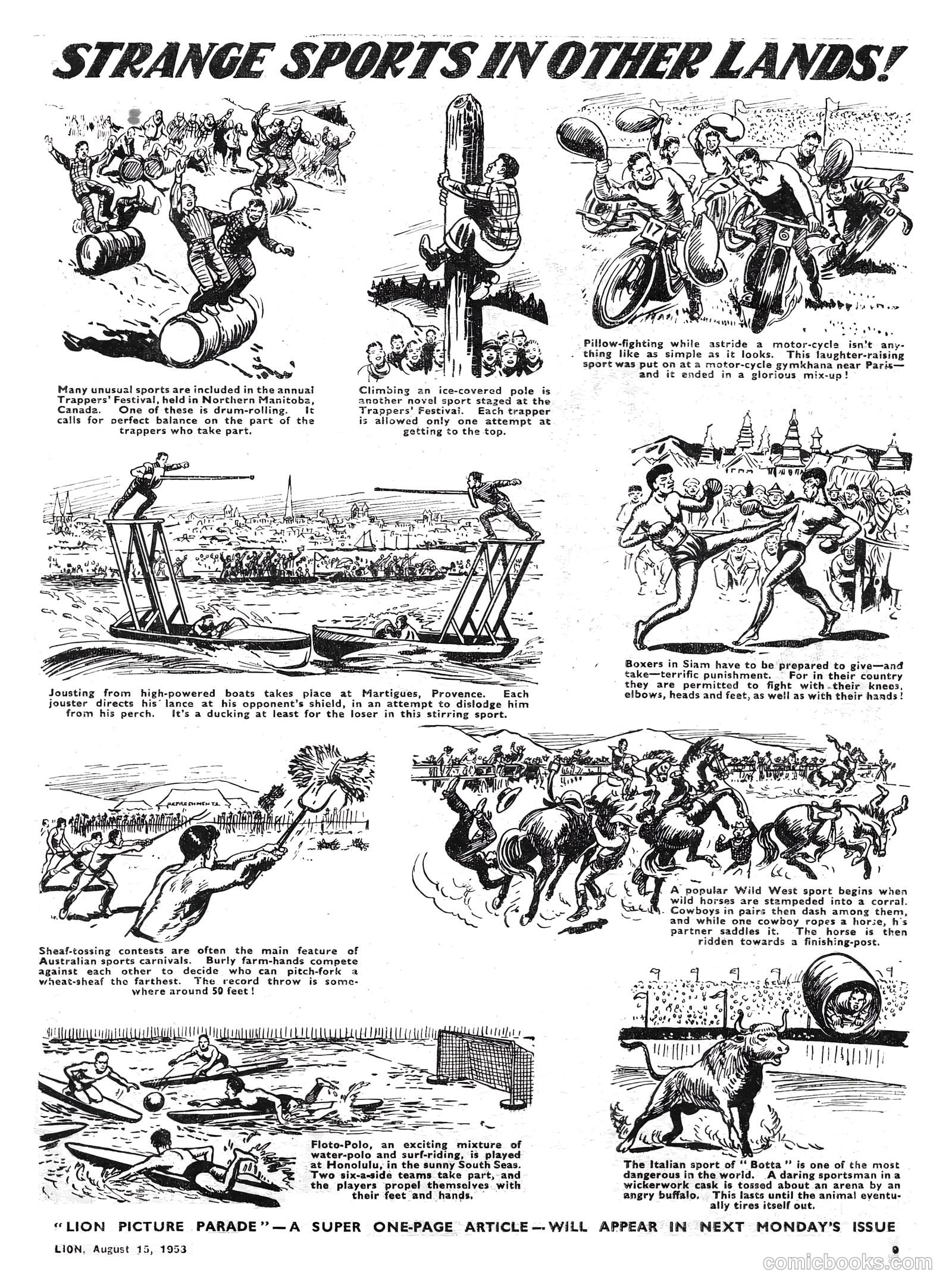 Lion #78 (1953) — page 9 of 20