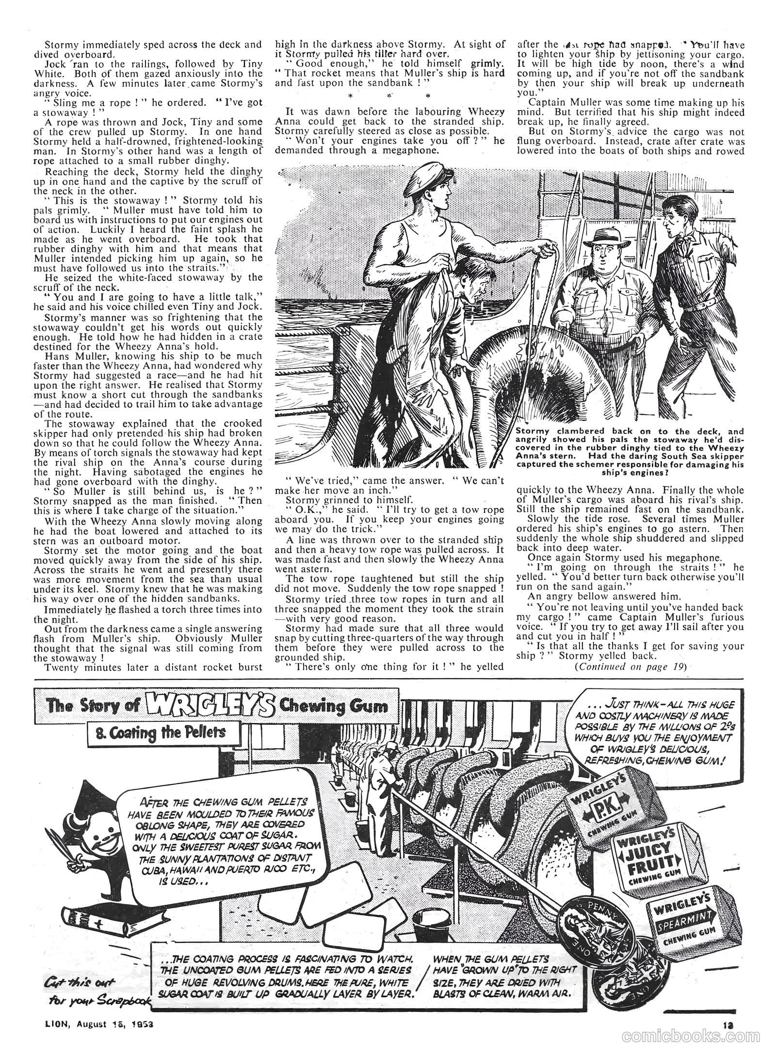 Lion #78 (1953) — page 13 of 20