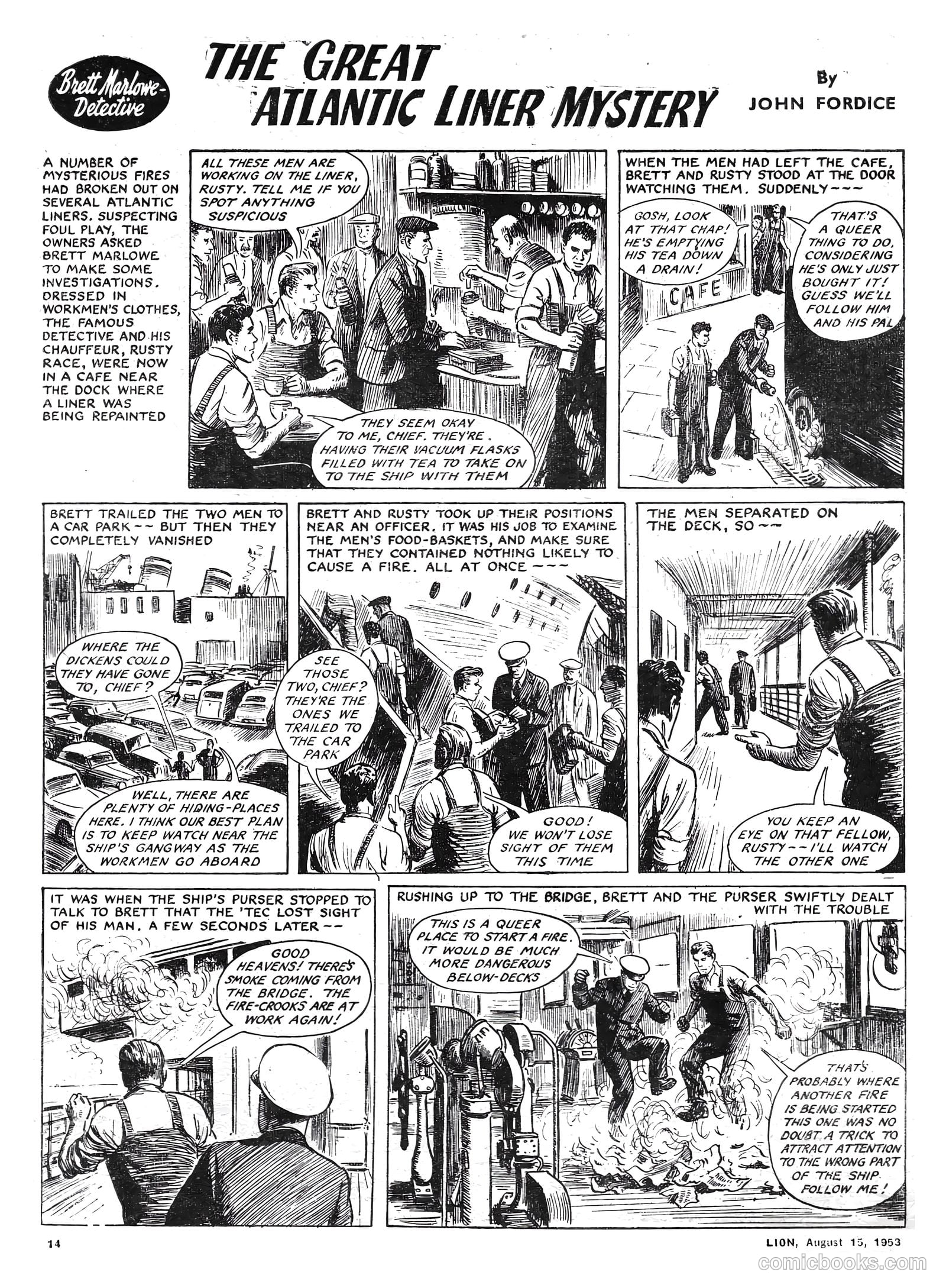 Lion #78 (1953) — page 14 of 20