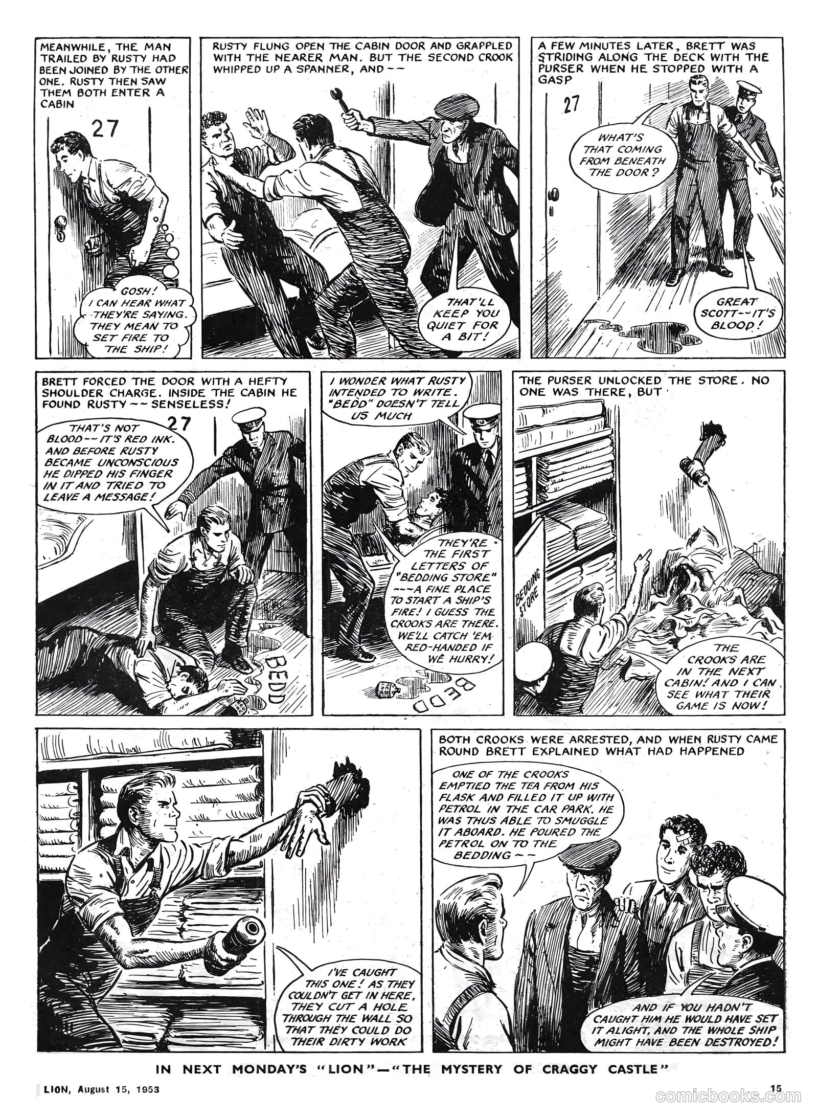Lion #78 (1953) — page 15 of 20