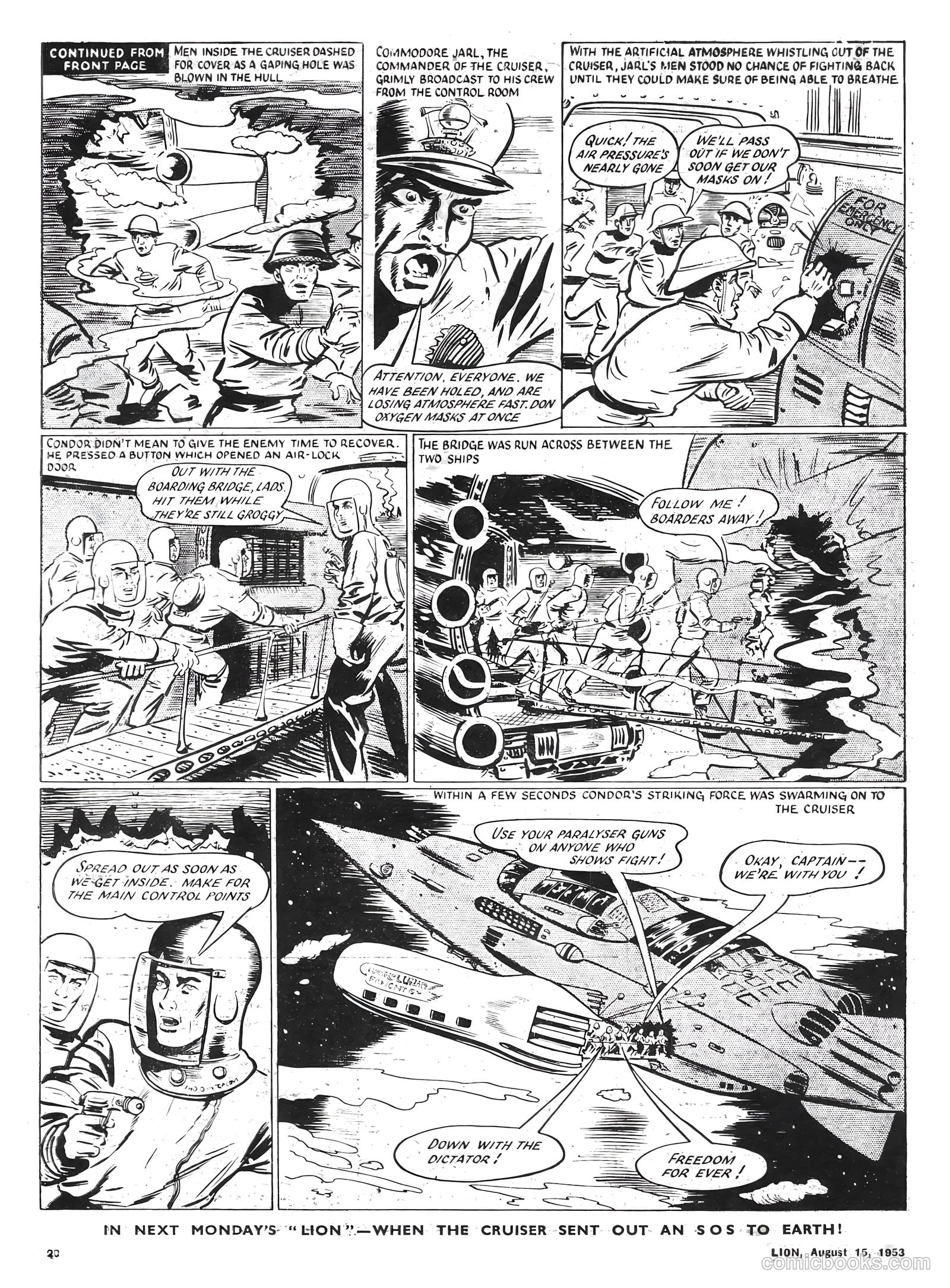 Lion #78 (1953) — page 20 of 20