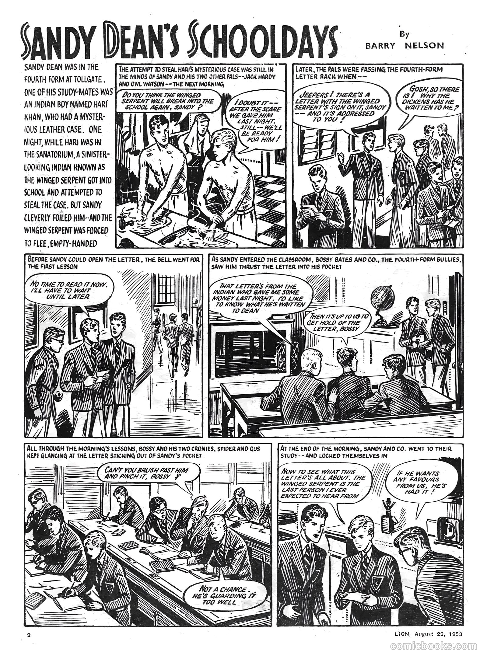 Lion #79 (1953) — page 2 of 20
