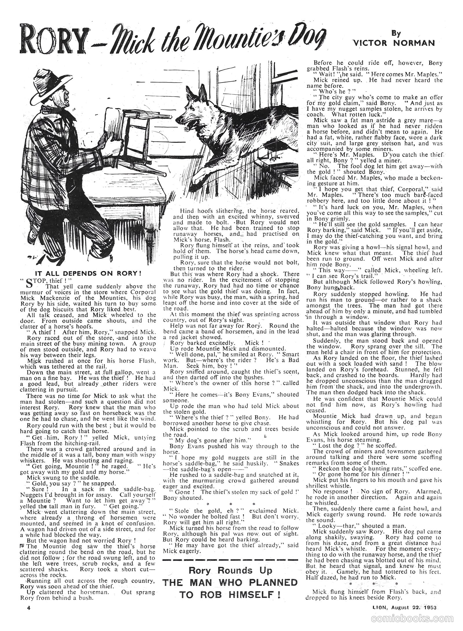 Lion #79 (1953) — page 4 of 20