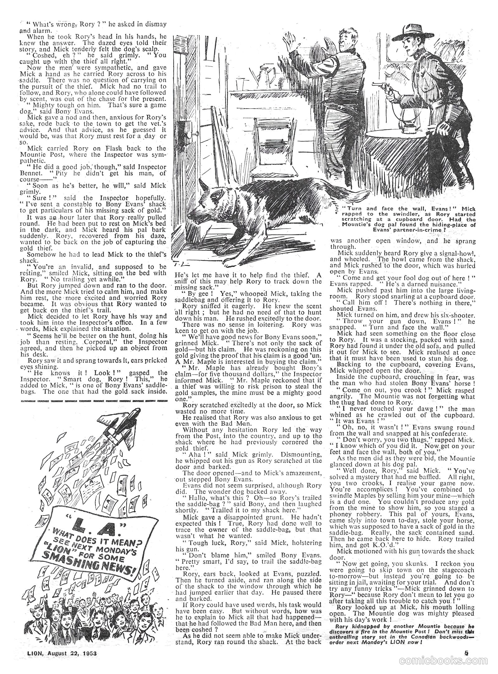 Lion #79 (1953) — page 5 of 20