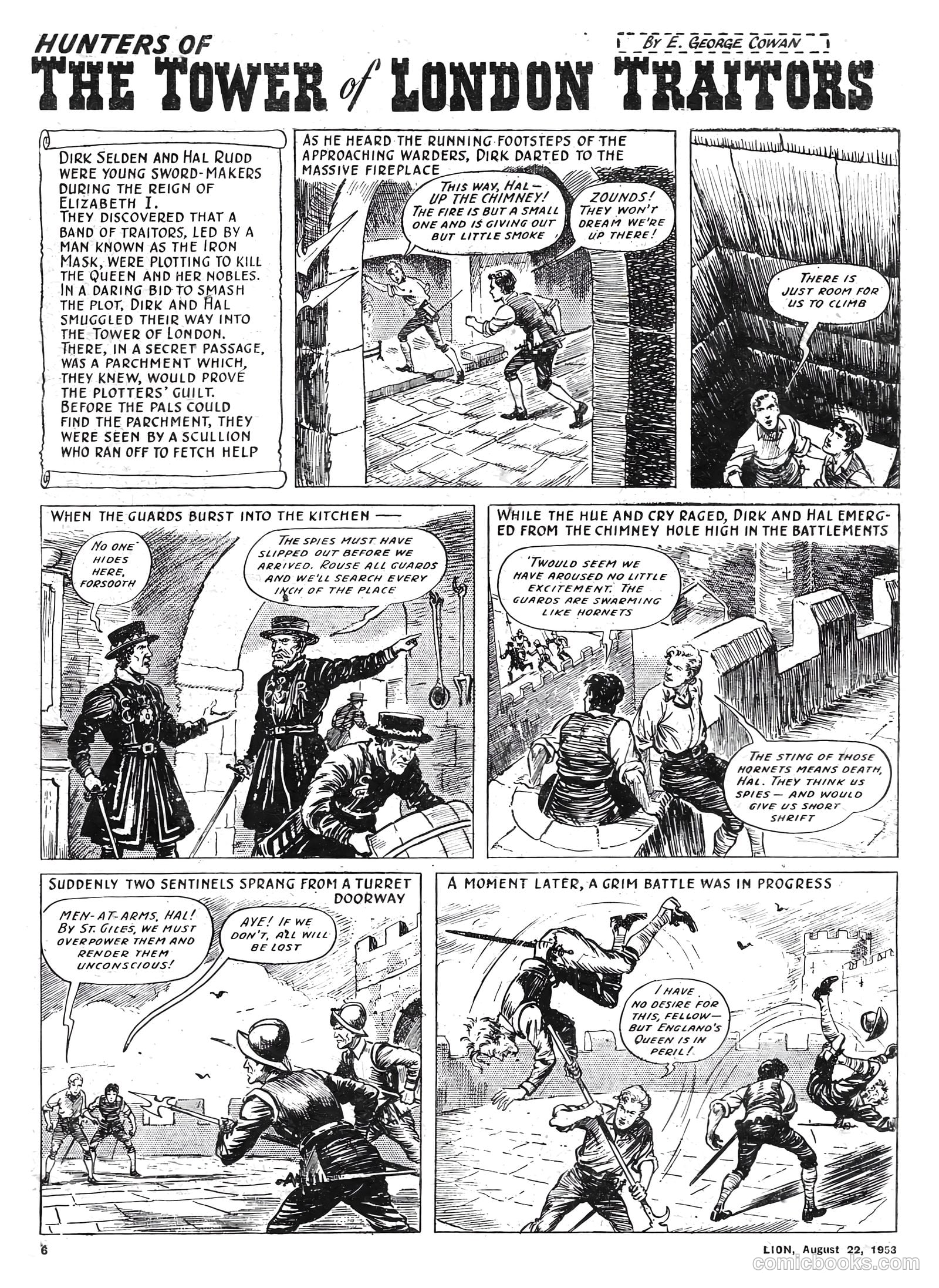 Lion #79 (1953) — page 6 of 20