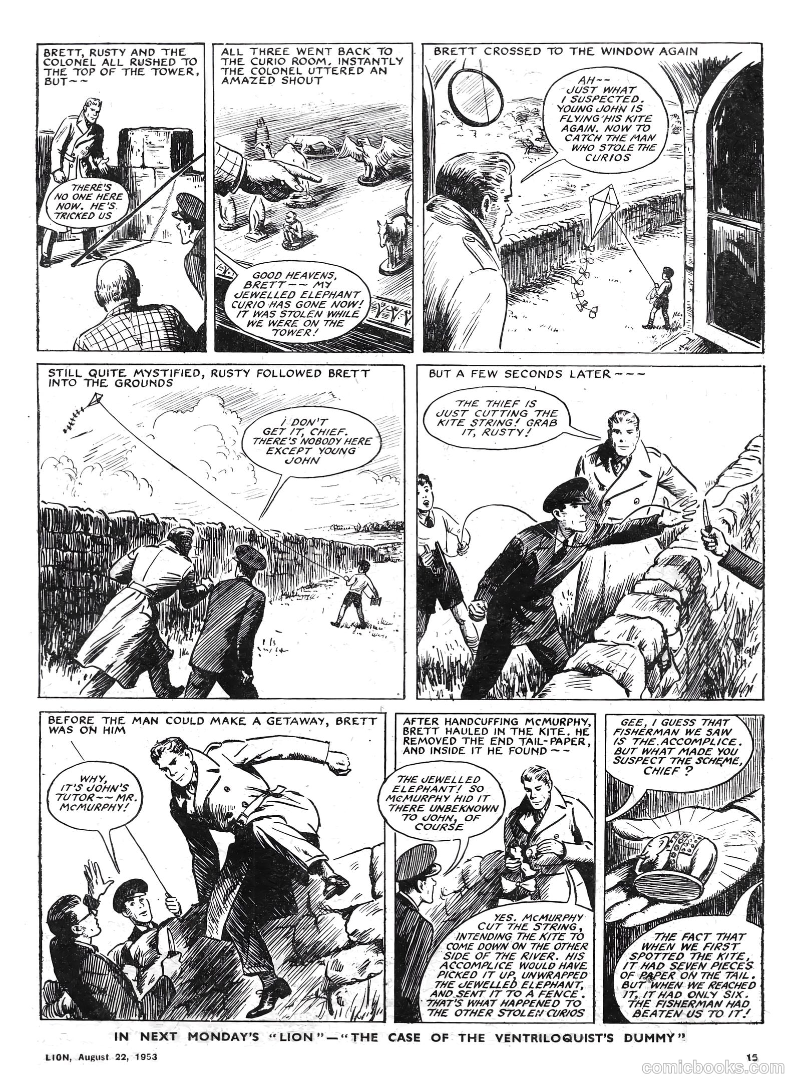 Lion #79 (1953) — page 15 of 20