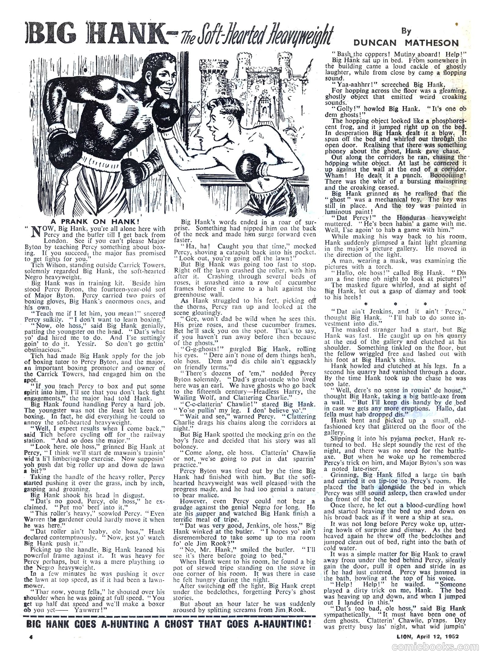 Lion #8 (1952) — page 4 of 20